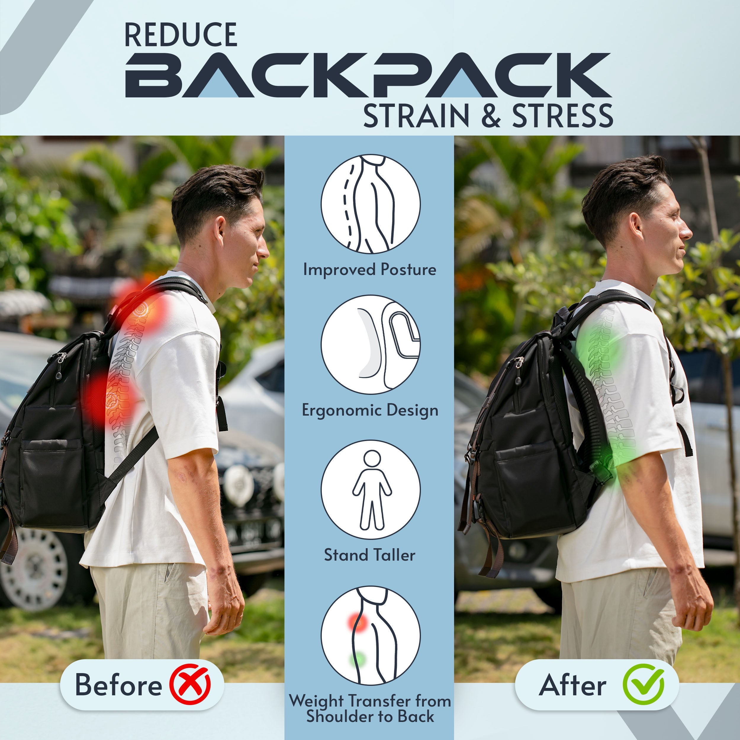 VentaPak Backpack Ventilation Frame Accessory — view 4