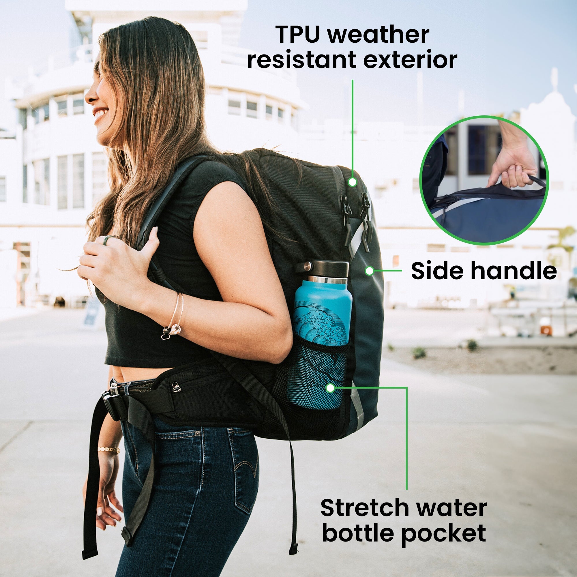 COR Surf The Island Hopper 40L — Carry-On Backpack for 1–2 Week Trips — view 3