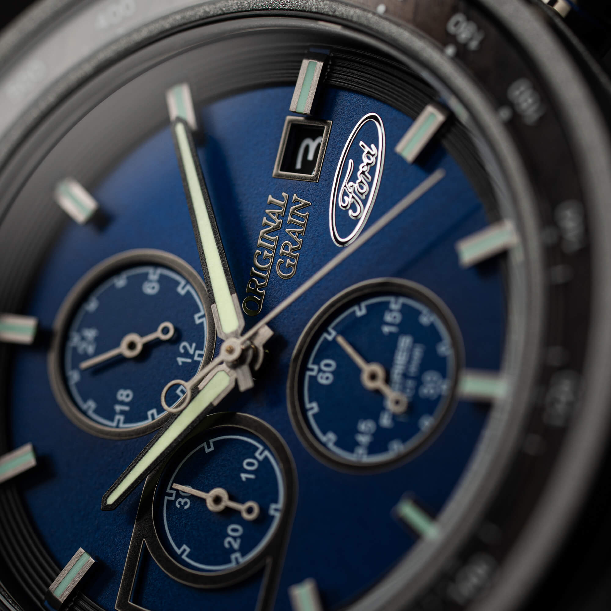 Original Grain Ford Barrel Chrono 45mm — product view 7