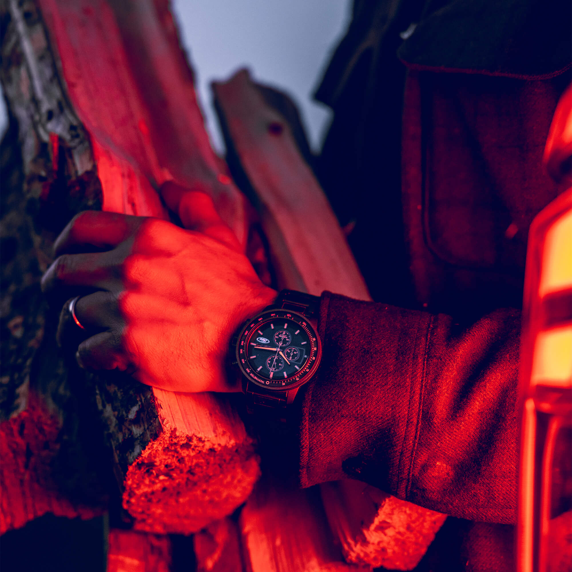 Original Grain Ford Barrel Chrono 45mm — product view 8