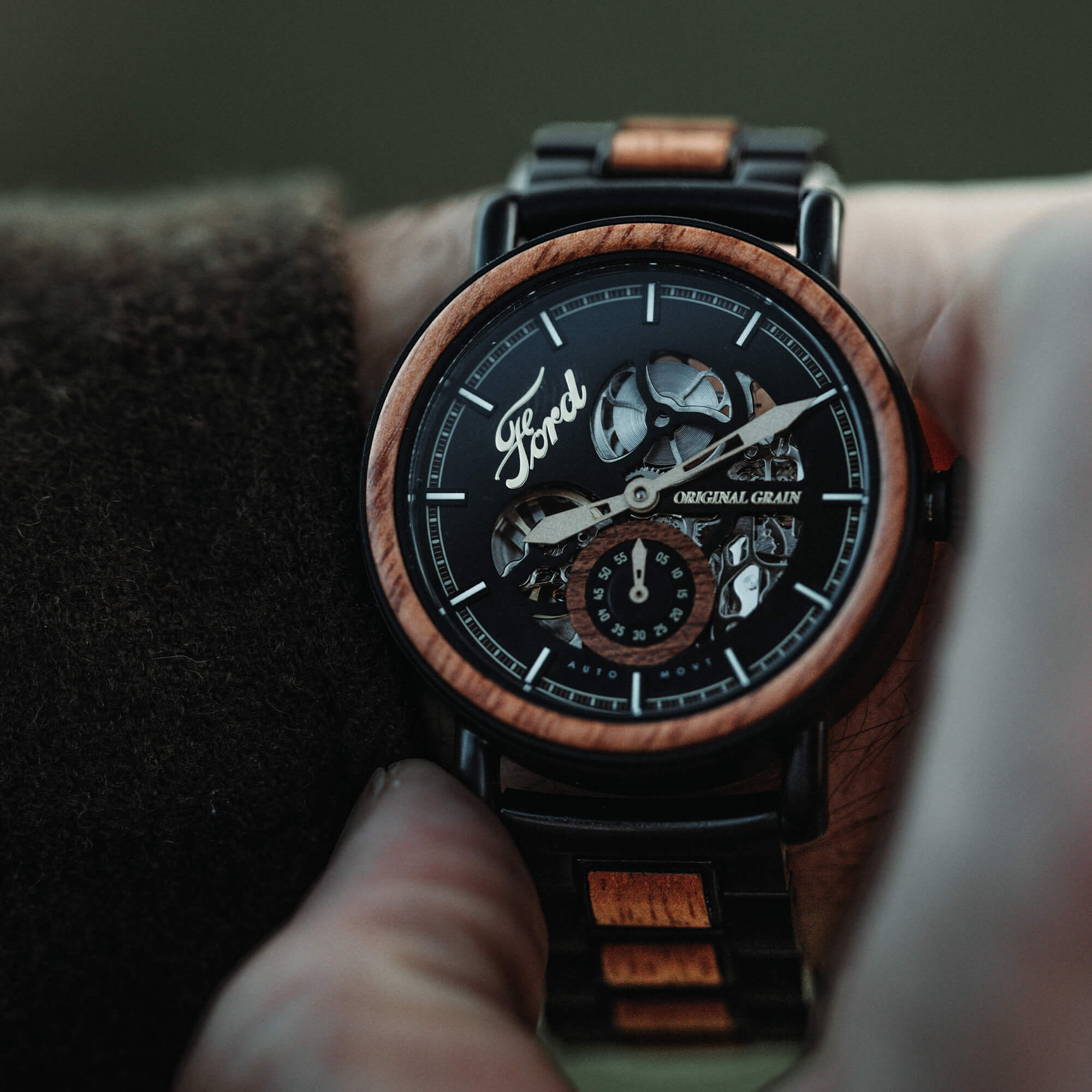 Original Grain Ford Heritage Automatic 40mm — product view 4