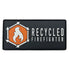Recycled Firefighter Rubber Velcro Patch — product view 1