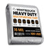 White Duck Super Heavy Duty Poly Tarp Cover Thick 16 Mil, 8 oz