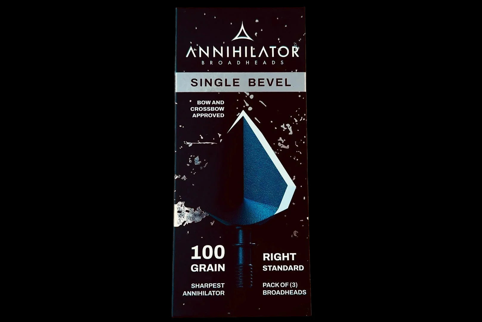 Annihilator Single Bevel 100 Grain Broadheads – product image 2