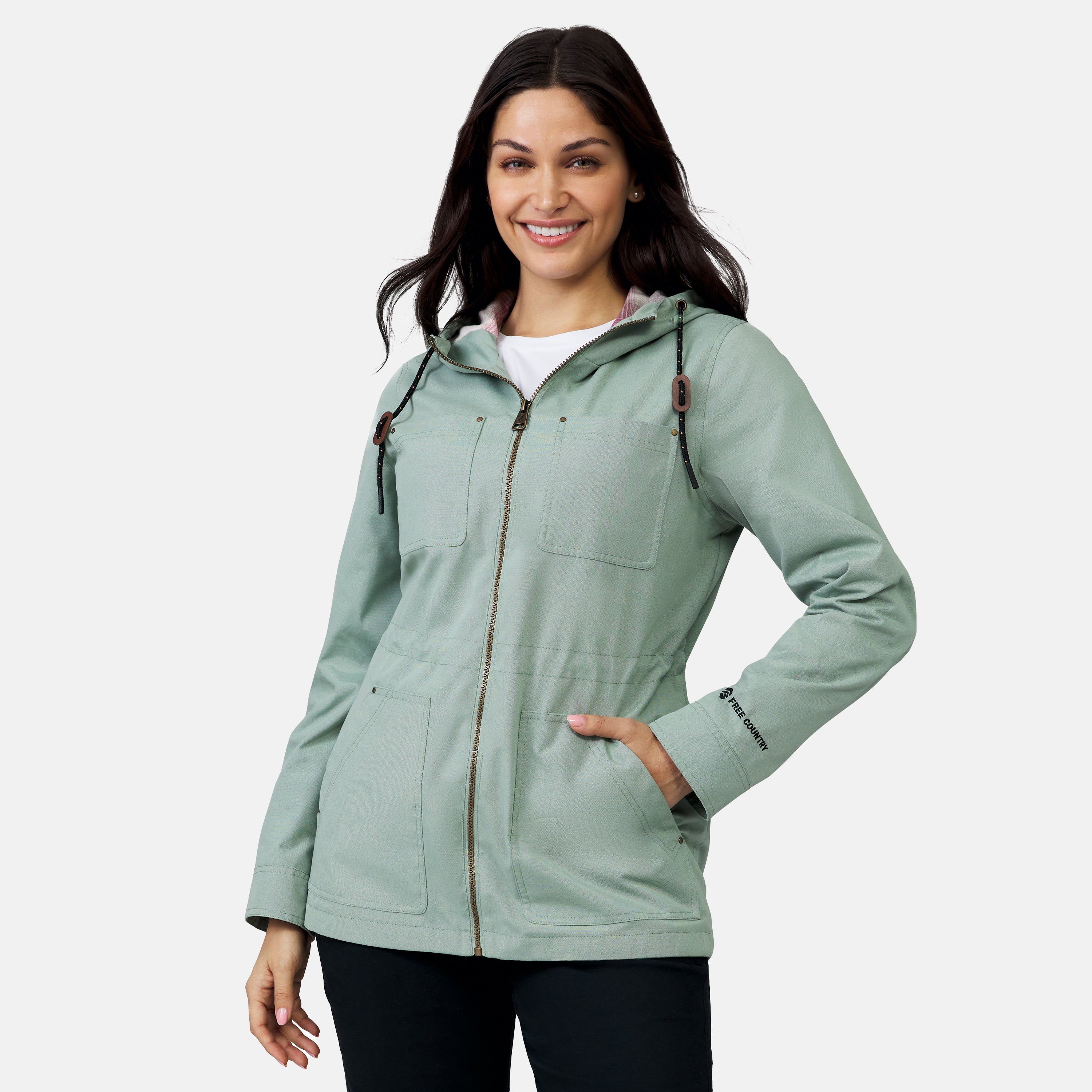 Free Country Women's Lightweight Cascade Canvas Jacket