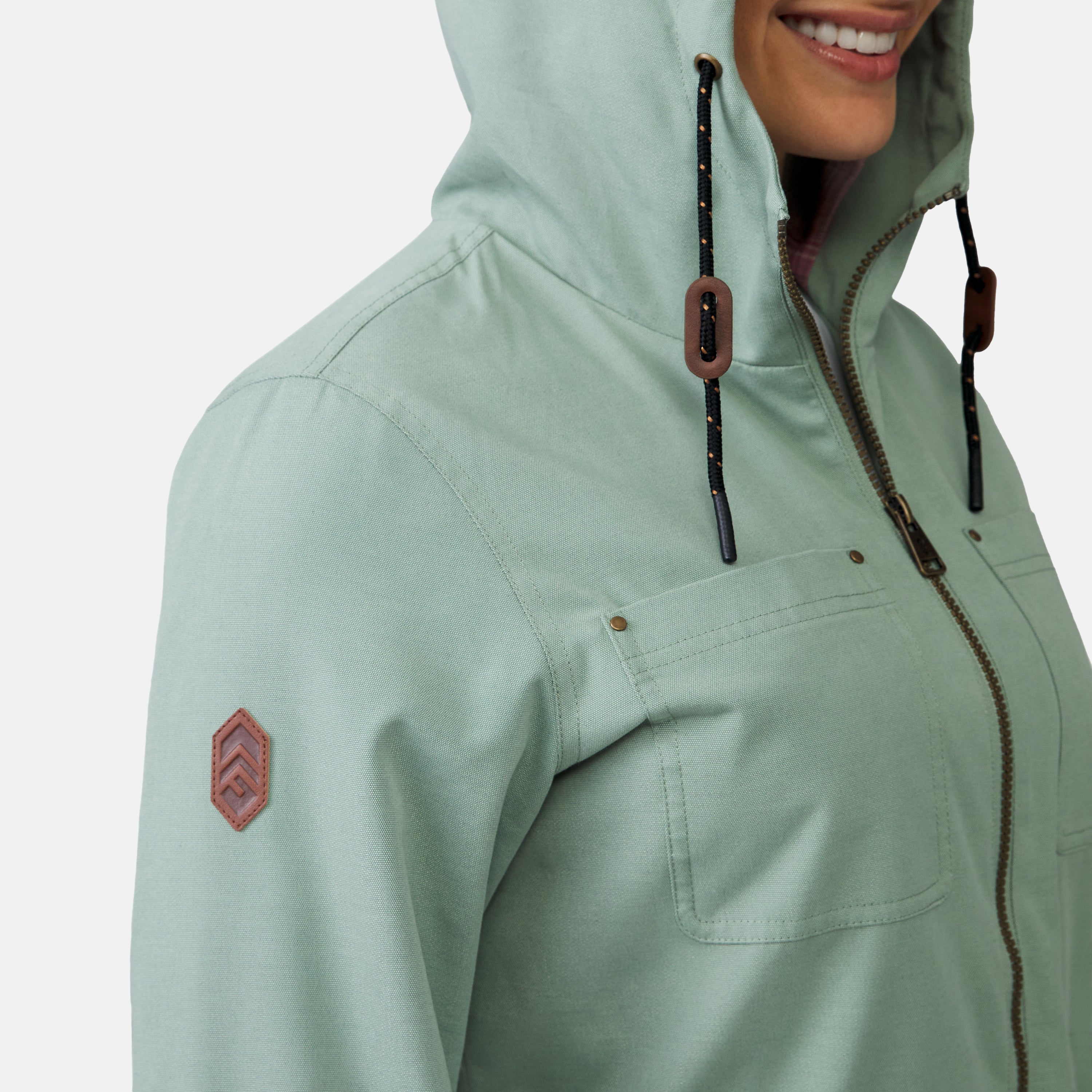 Free Country Women's Lightweight Cascade Canvas Jacket