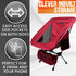 Pike Trail Ultralight Compact Outdoor Camping Tailgate Festival Beach Chair by Pike Trail