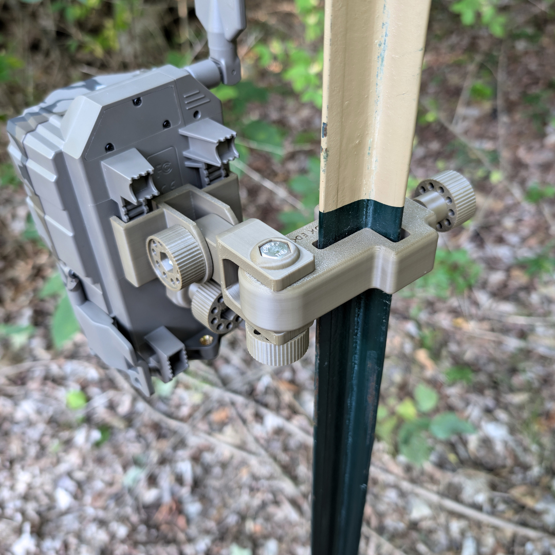 The ADK Edge APEX 360° Rotating T-Post Trail Camera Mount for Tactacam REVEAL 2 | 3 by The ADK Edge — alternate view 7