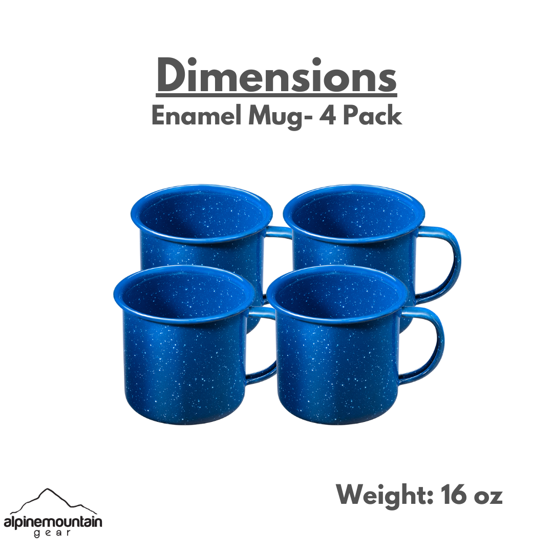 Alpine Mountain Gear Enamel Mug