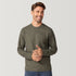 Free Country Men's FreeCycle® Sueded Spacedye Long Sleeve Crew Neck
