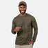 Free Country Men's FreeCycle® Sueded Spacedye Long Sleeve Crew Neck
