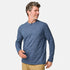 Free Country Men's FreeCycle® Sueded Spacedye Long Sleeve Crew Neck