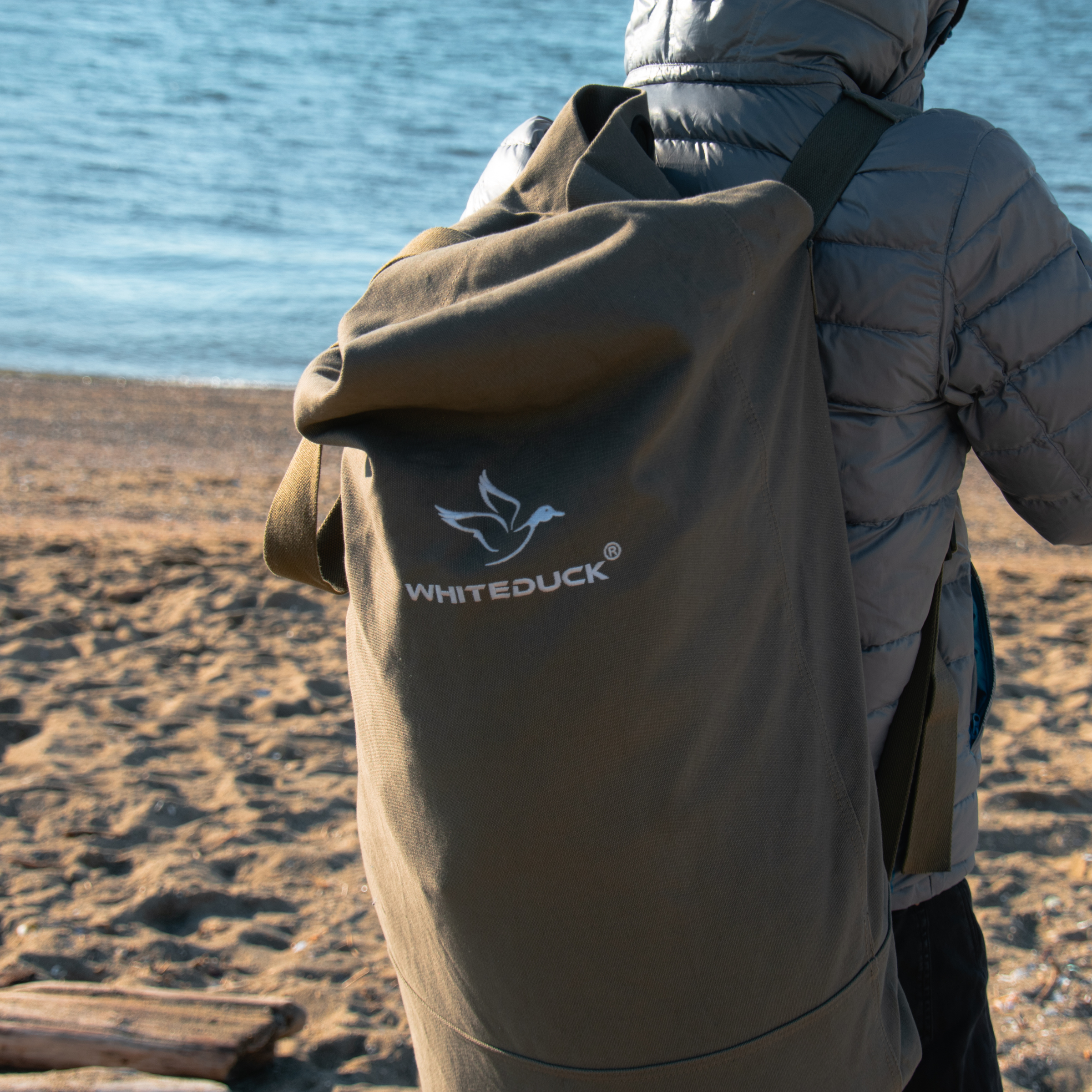 White Duck Hoplite Canvas G.I. Top Load Bag
