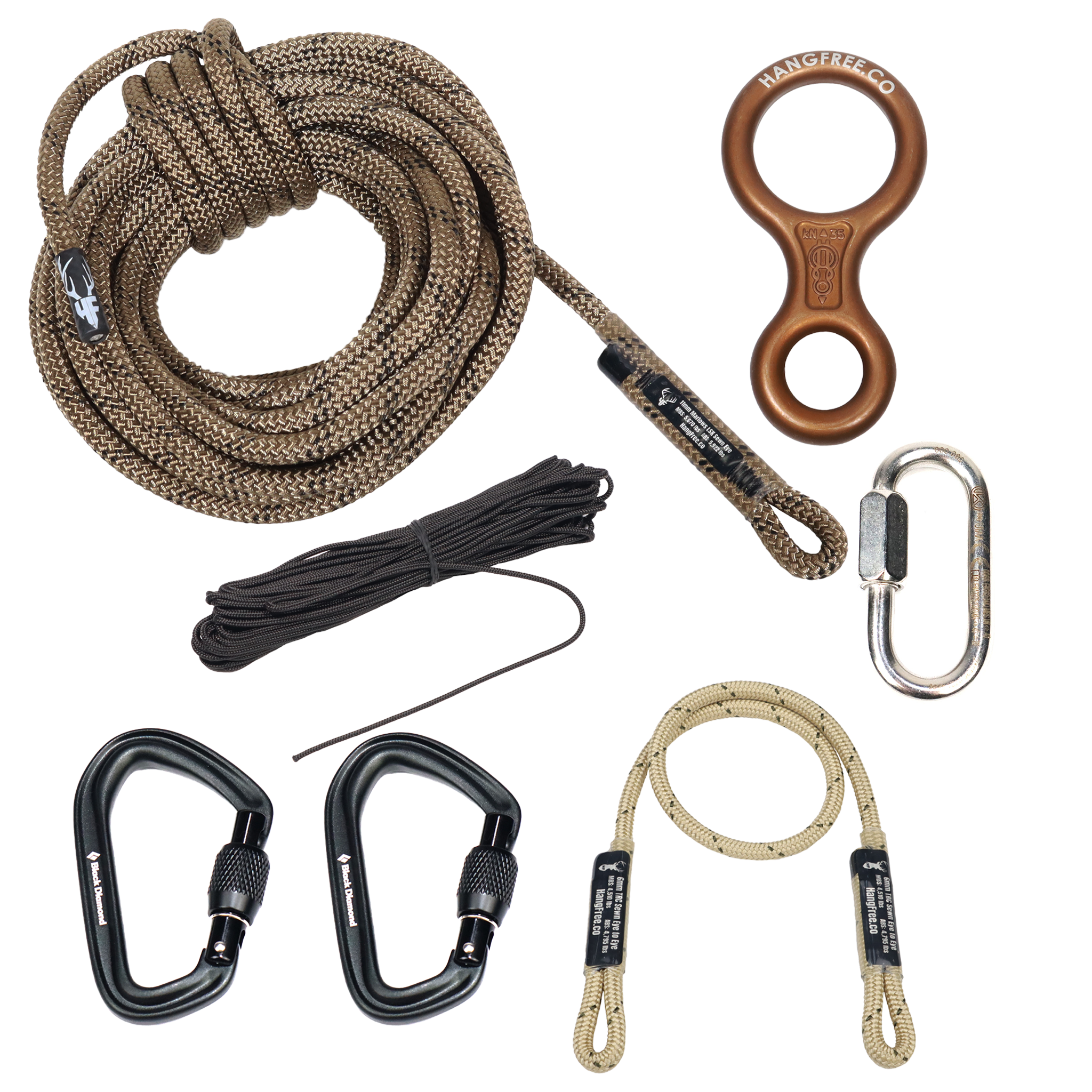 Hang Free 11mm LSK Standard One Stick/Rappel Kit