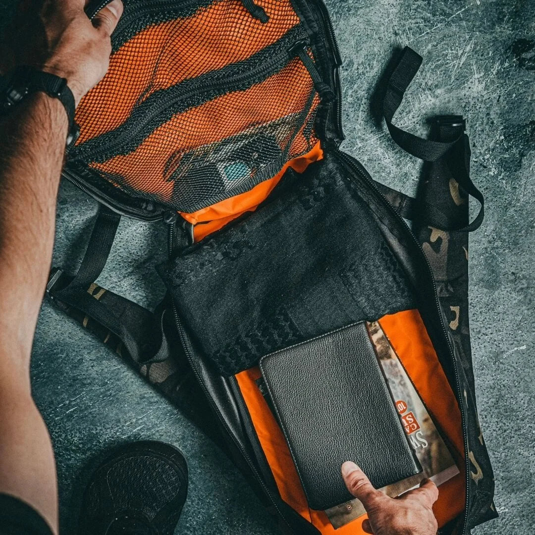 Recycled Firefighter 12 Hour Backpack — product view 14