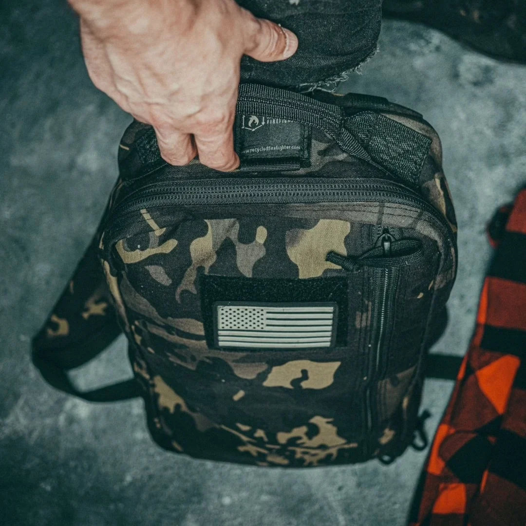Recycled Firefighter 12 Hour Backpack — product view 8
