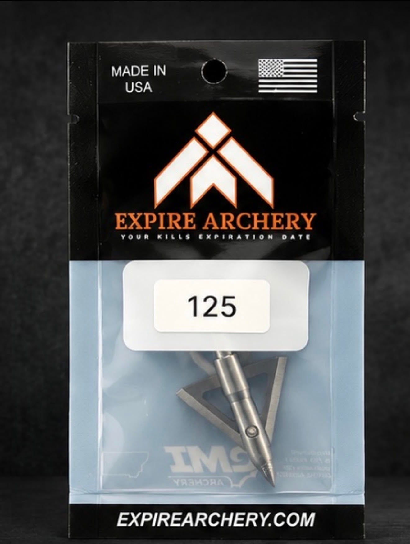 Expire Archery 125 Grain Broadhead, Single – product image 1