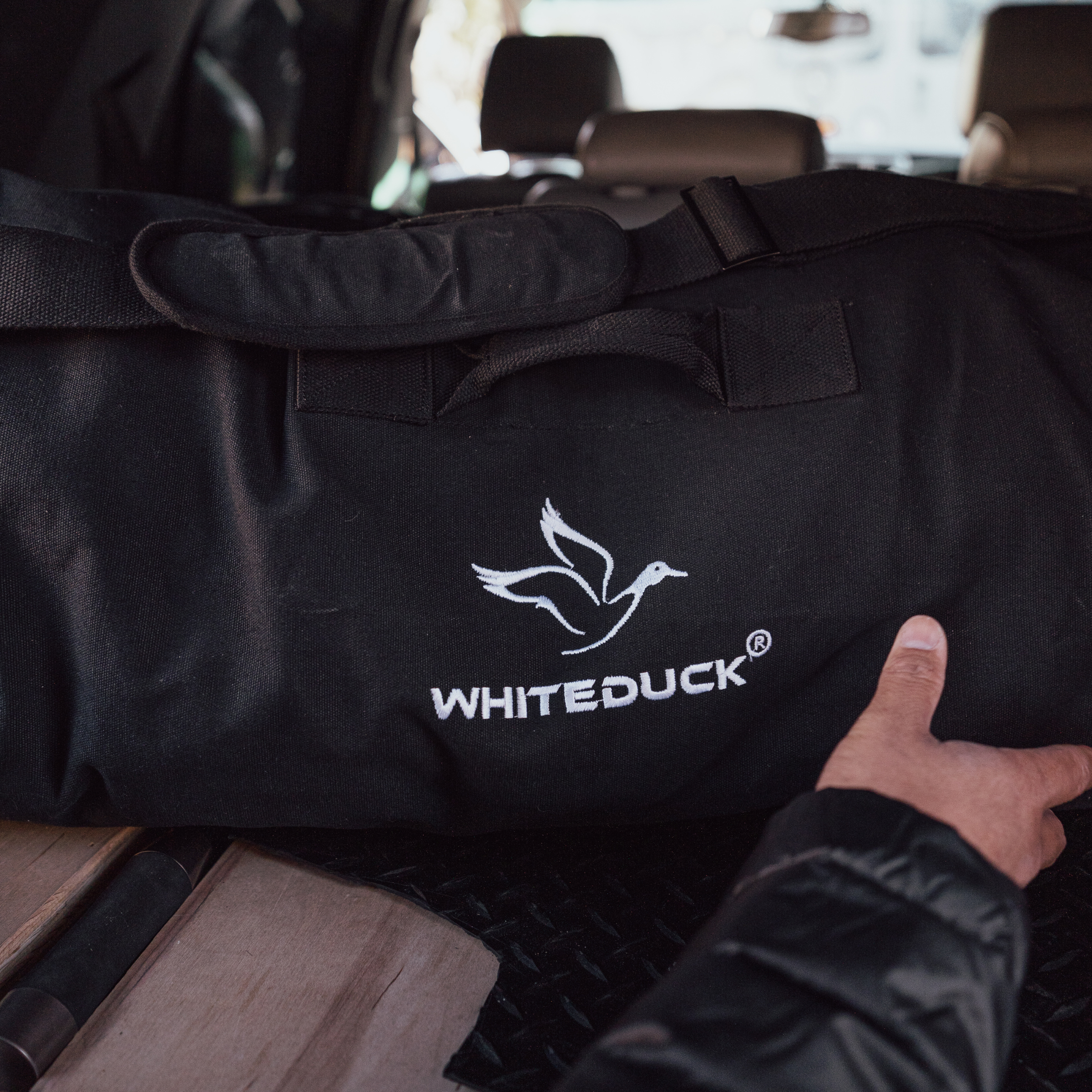 White Duck Hoplite Canvas Duffel Bag