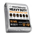White Duck 12’ x 12’ Super Heavy Duty Poly Tarp