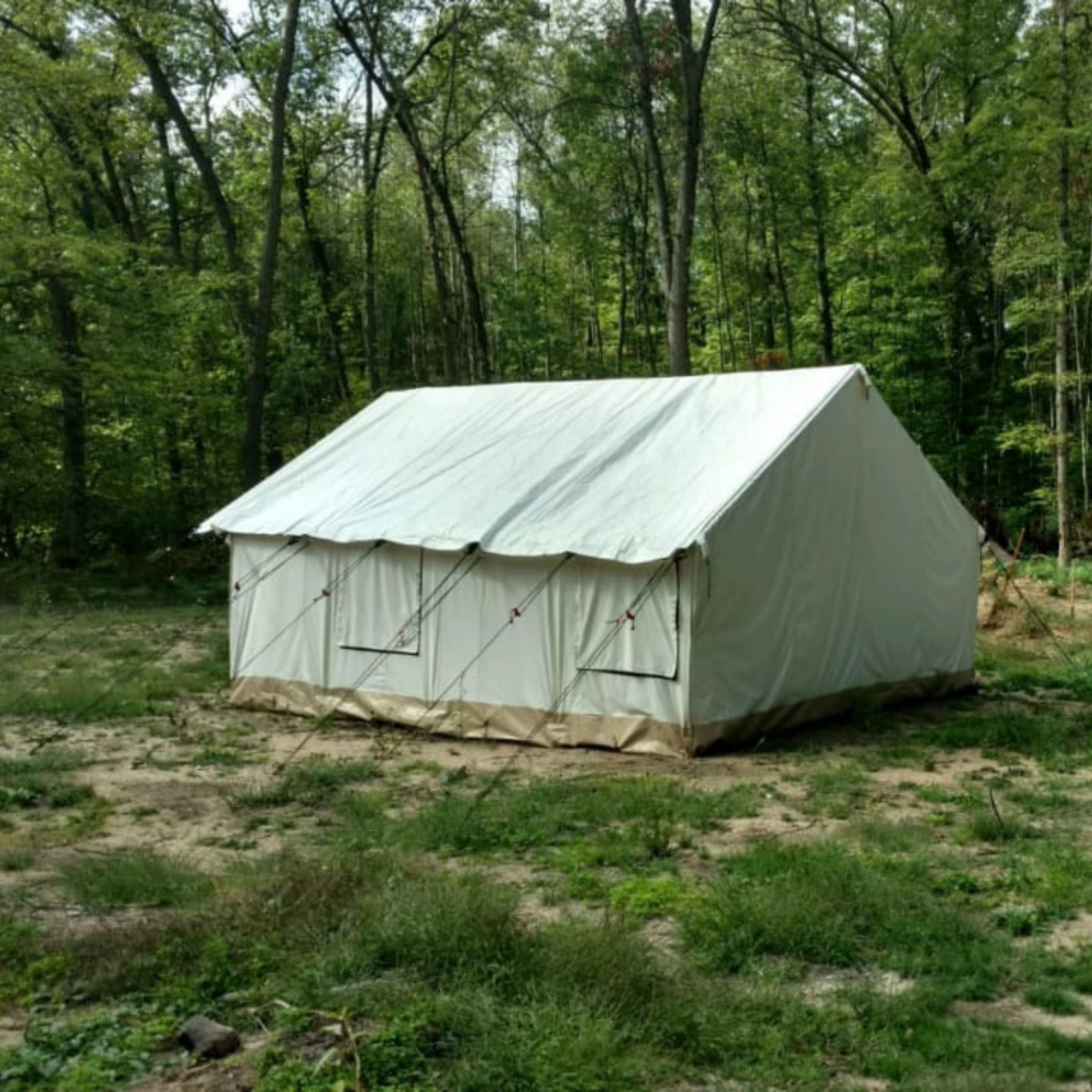 White Duck 12'x14' Alpha Wall Tent