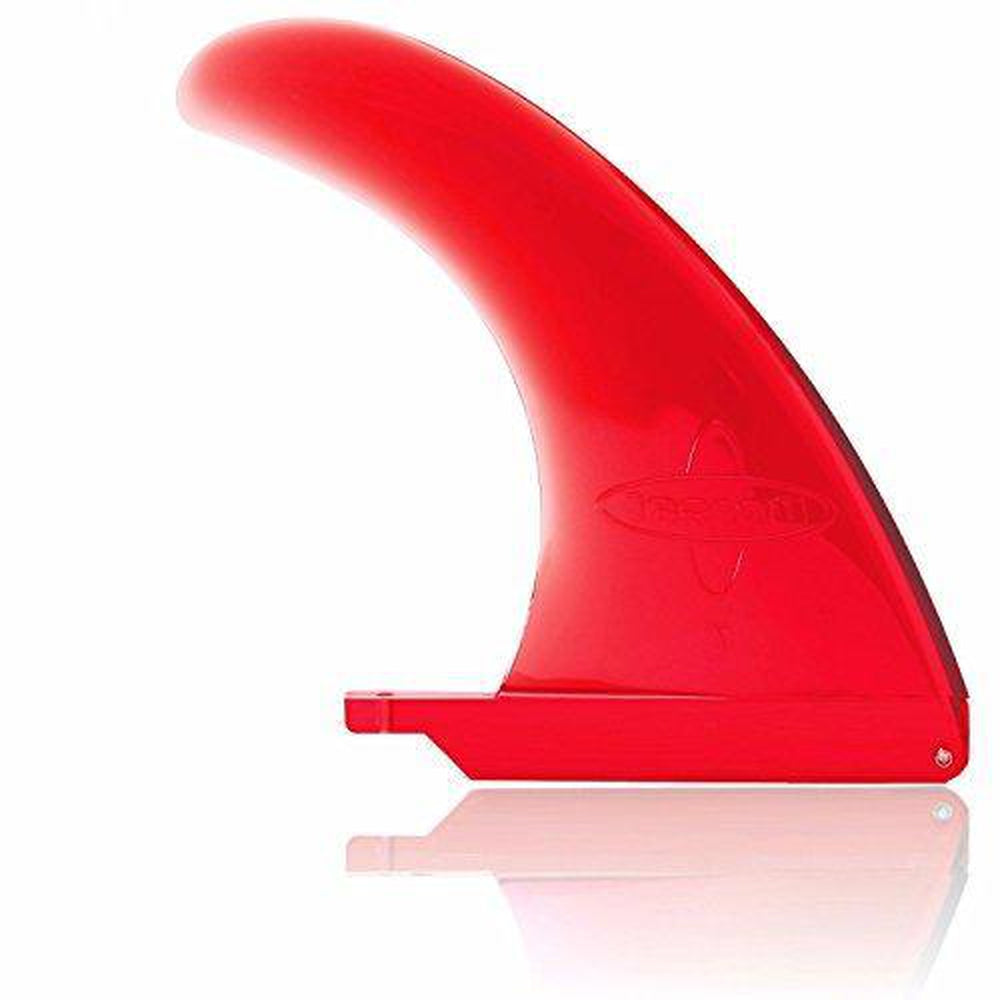 DORSAL Signature Surf SUP Single Center Fin for Longboard Surfboard — Red - view 2