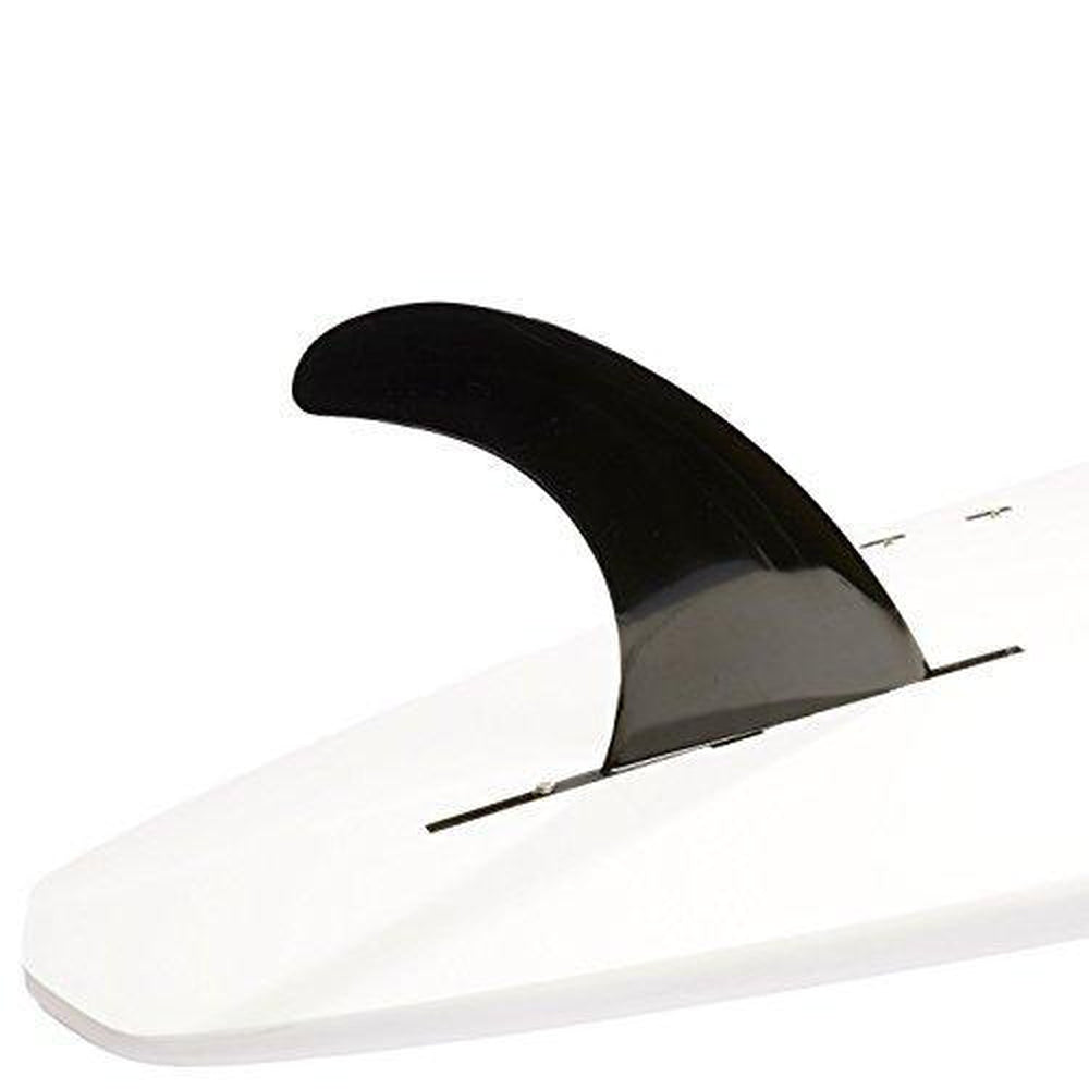 DORSAL Signature Surf SUP Production Single Center Fin for Longboard Surfboard — Black
