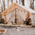 White Duck 14'x16' Alpha Wall Tent