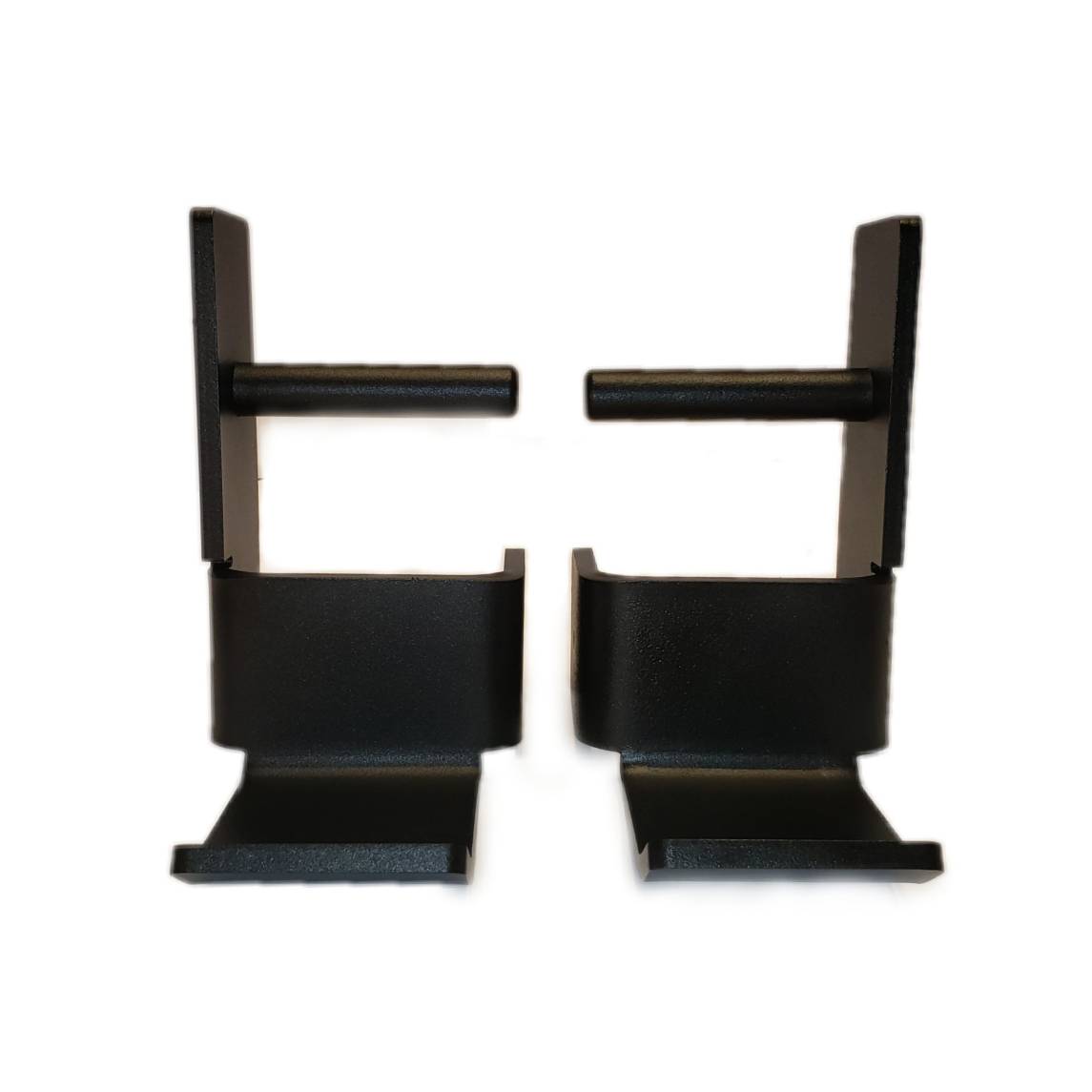 Barbell J Cup Step Bracket by F and F Steel