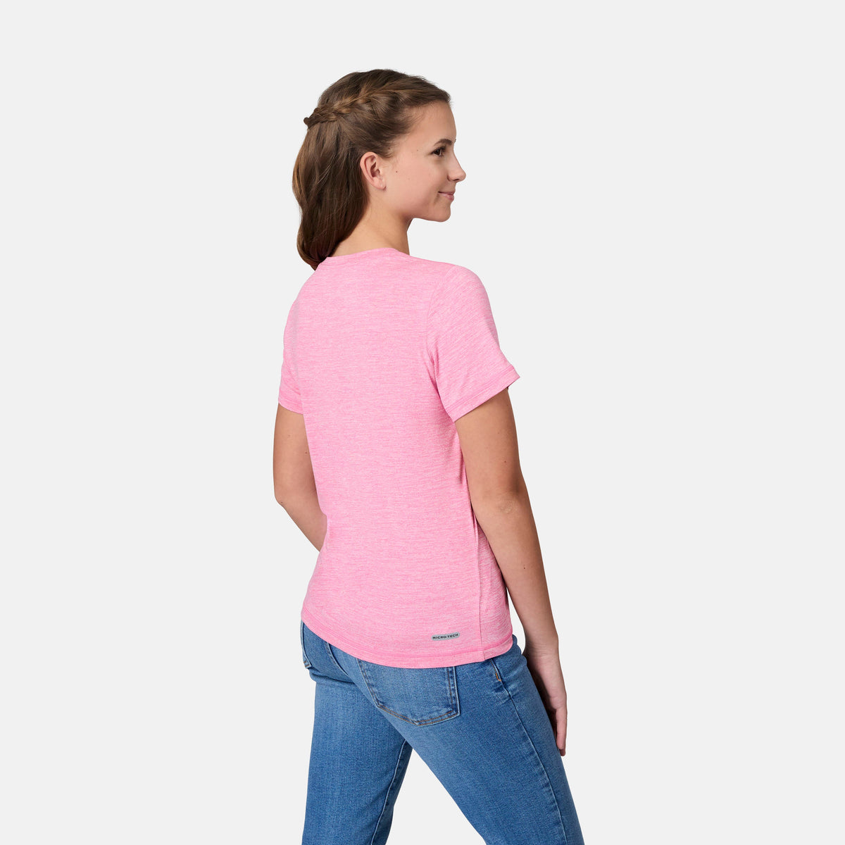 Free Country Girls' Microtech® Crew Neck Shirt