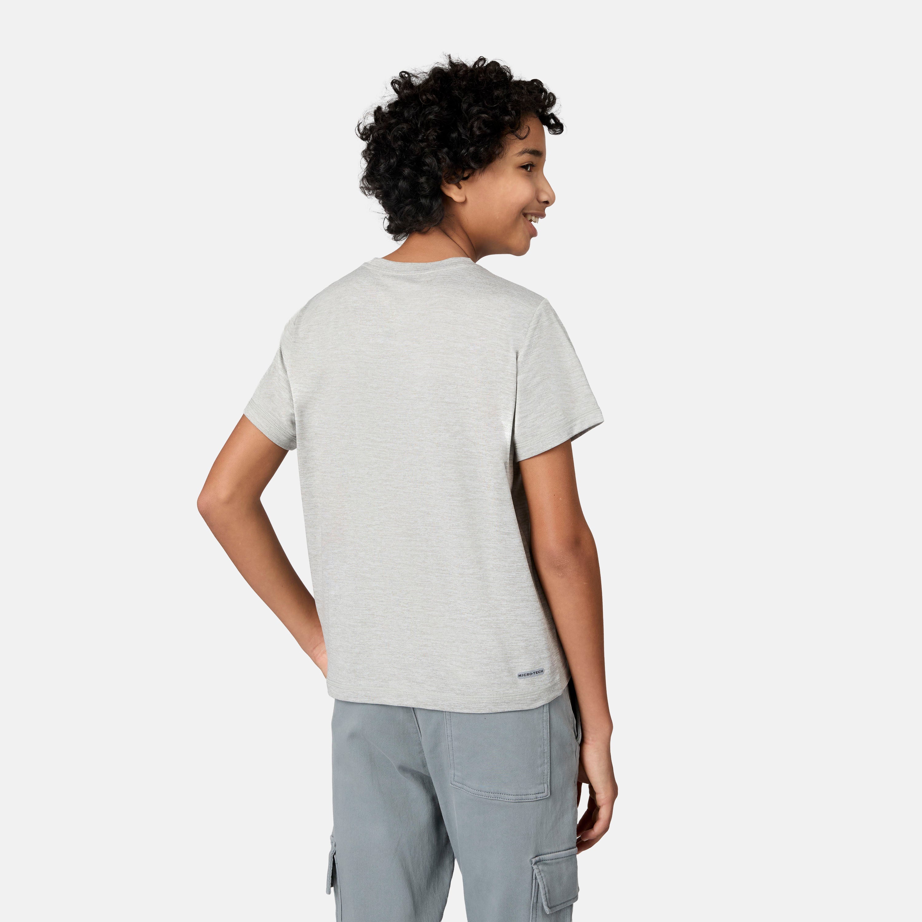 Free Country Boys' Microtech® Graphic Crew Neck Shirt