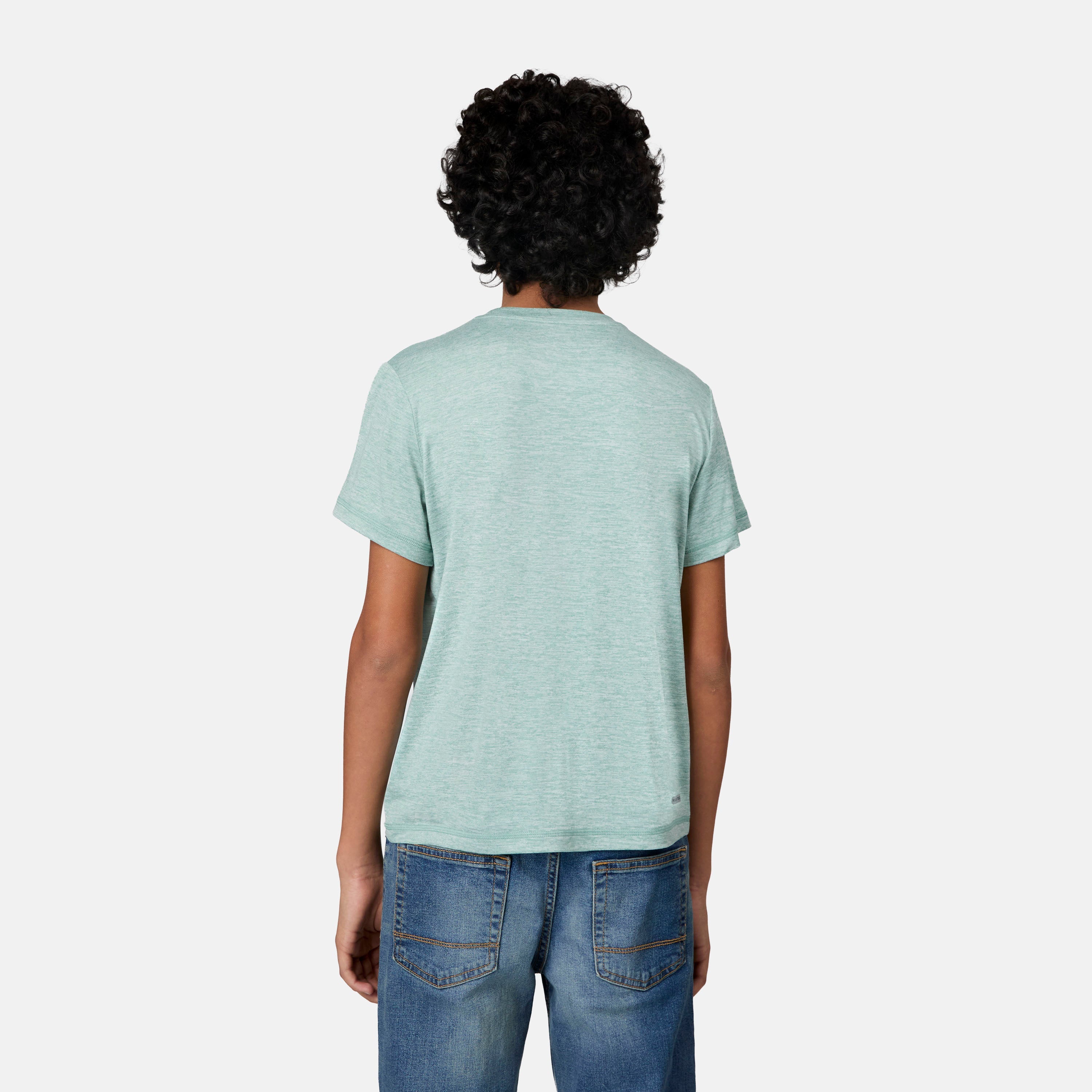 Free Country Boys' Microtech® Graphic Crew Neck Shirt