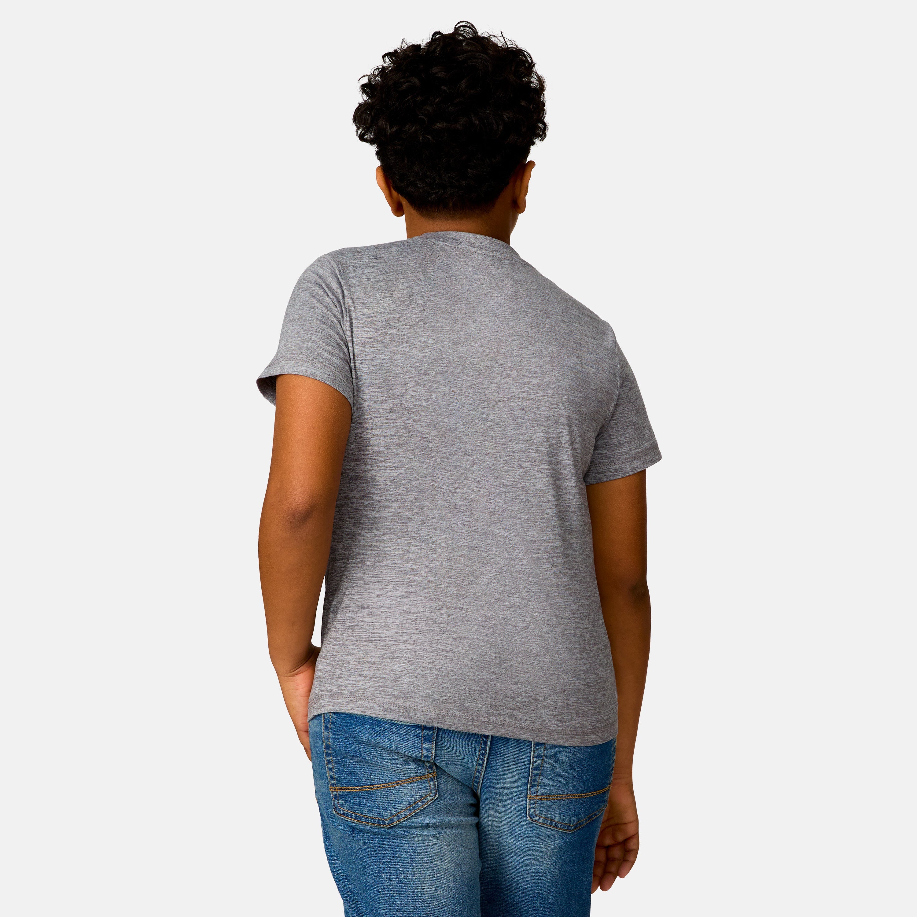 Free Country Boys' Microtech® Graphic Crew Neck Shirt