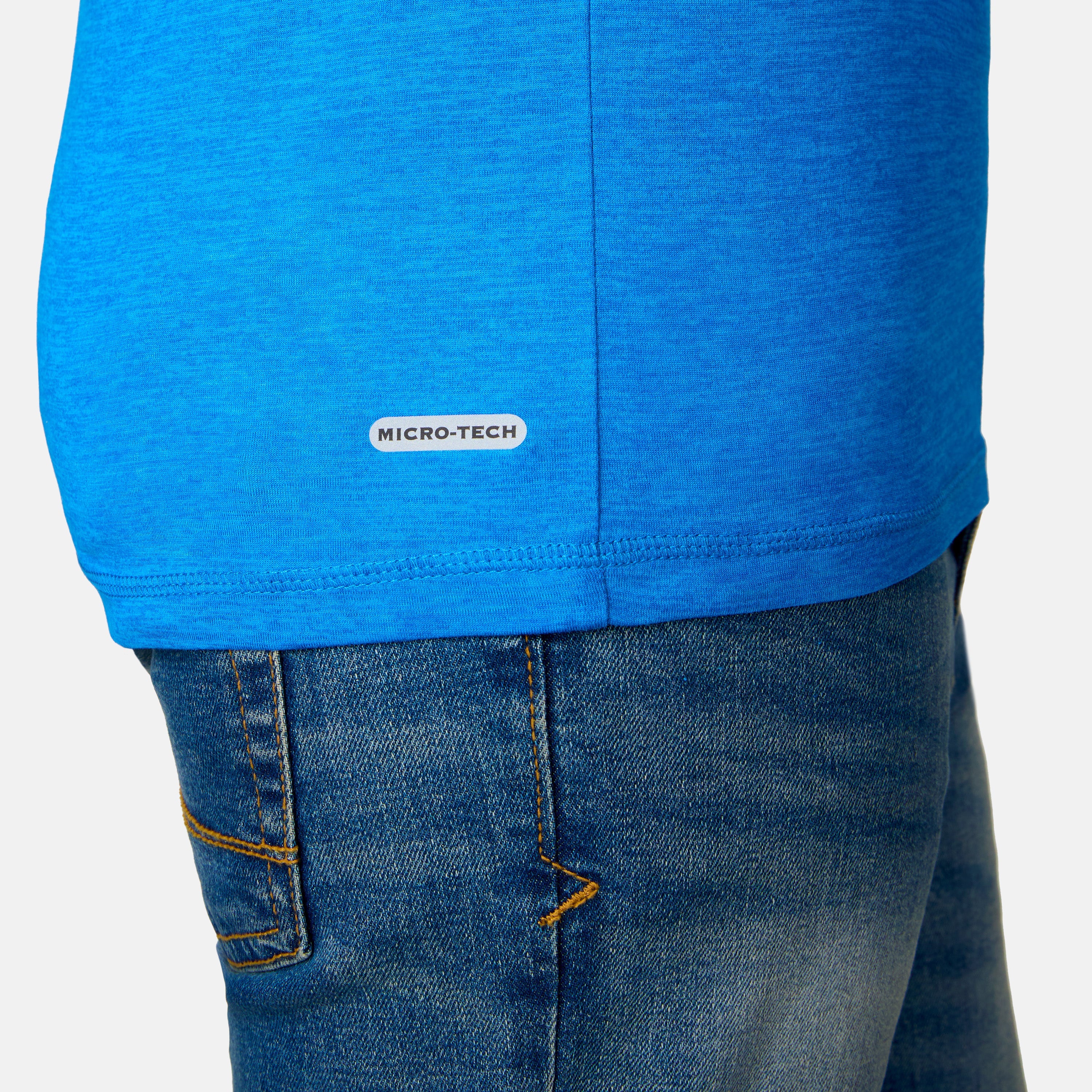 Free Country Boys' Microtech® Graphic Crew Neck Shirt