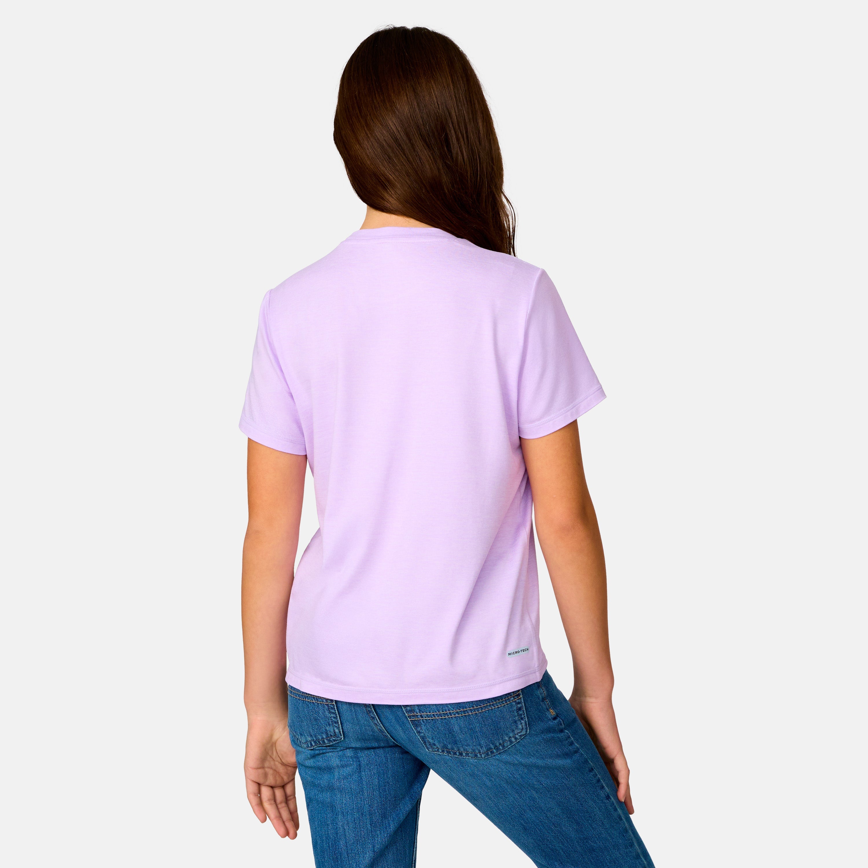 Free Country Girls' Microtech® Crew Neck Shirt