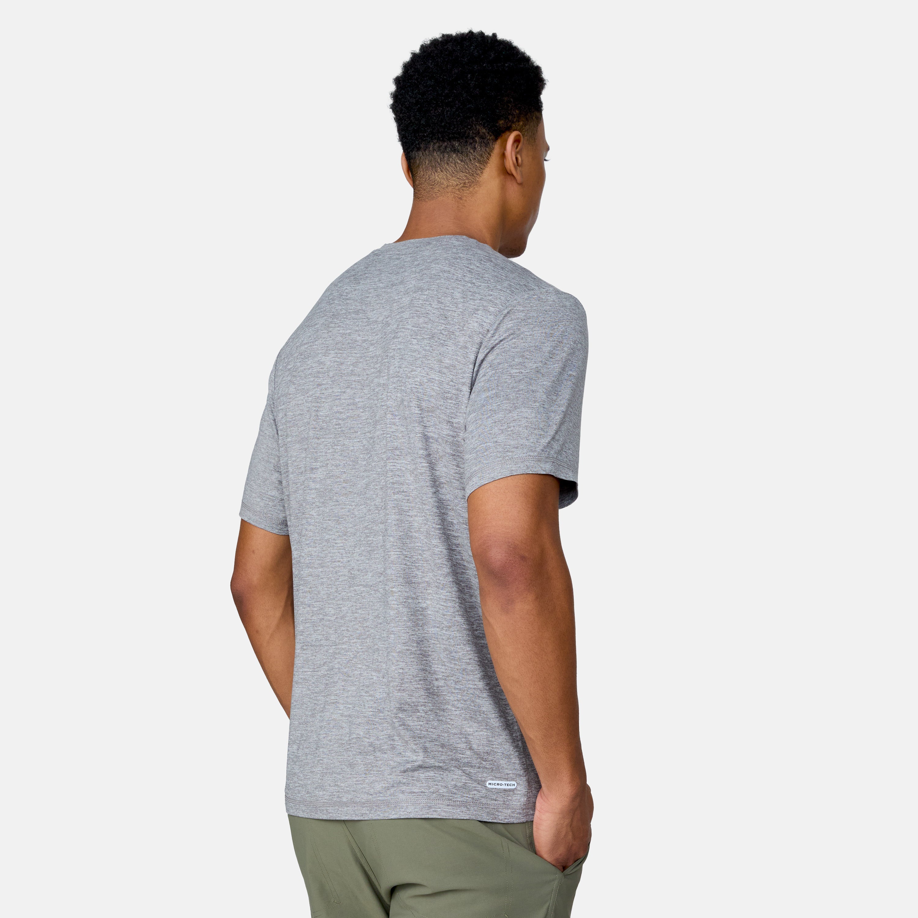 Free Country Men's Super Soft Short Sleeve Crew Tee - 2 Pack