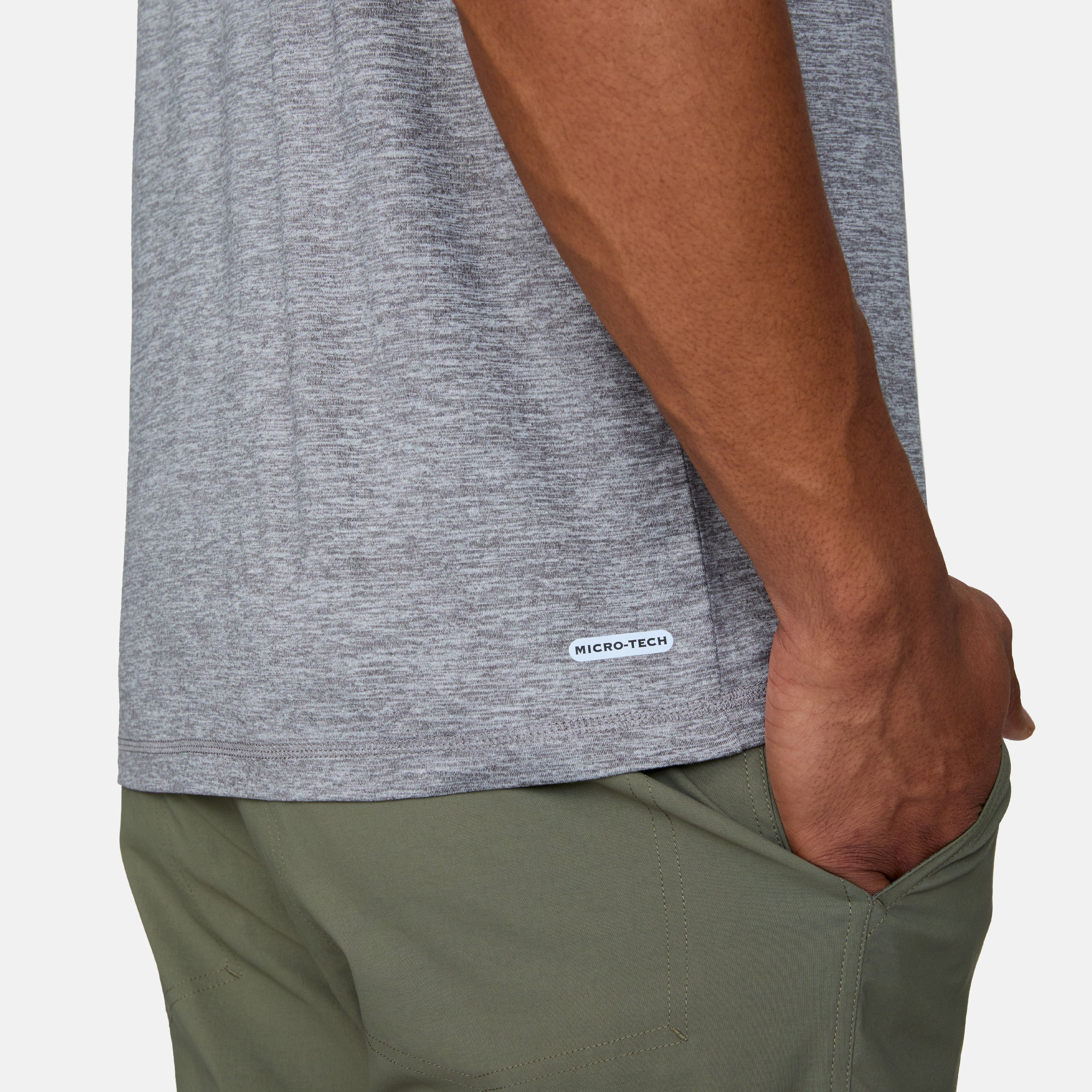 Free Country Men's Super Soft Short Sleeve Crew Tee - 2 Pack