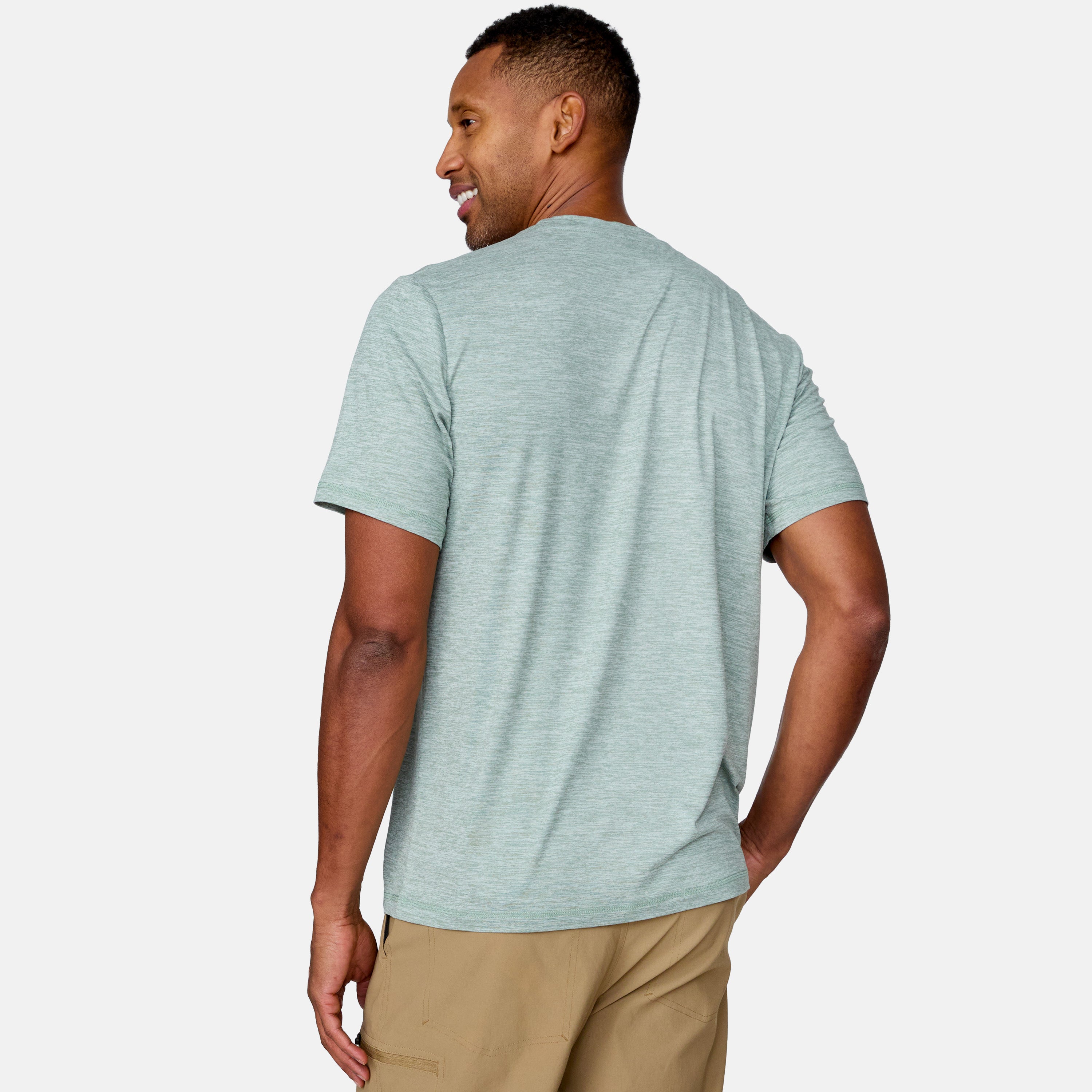 Free Country Men's Super Soft Short Sleeve Crew Tee - 2 Pack