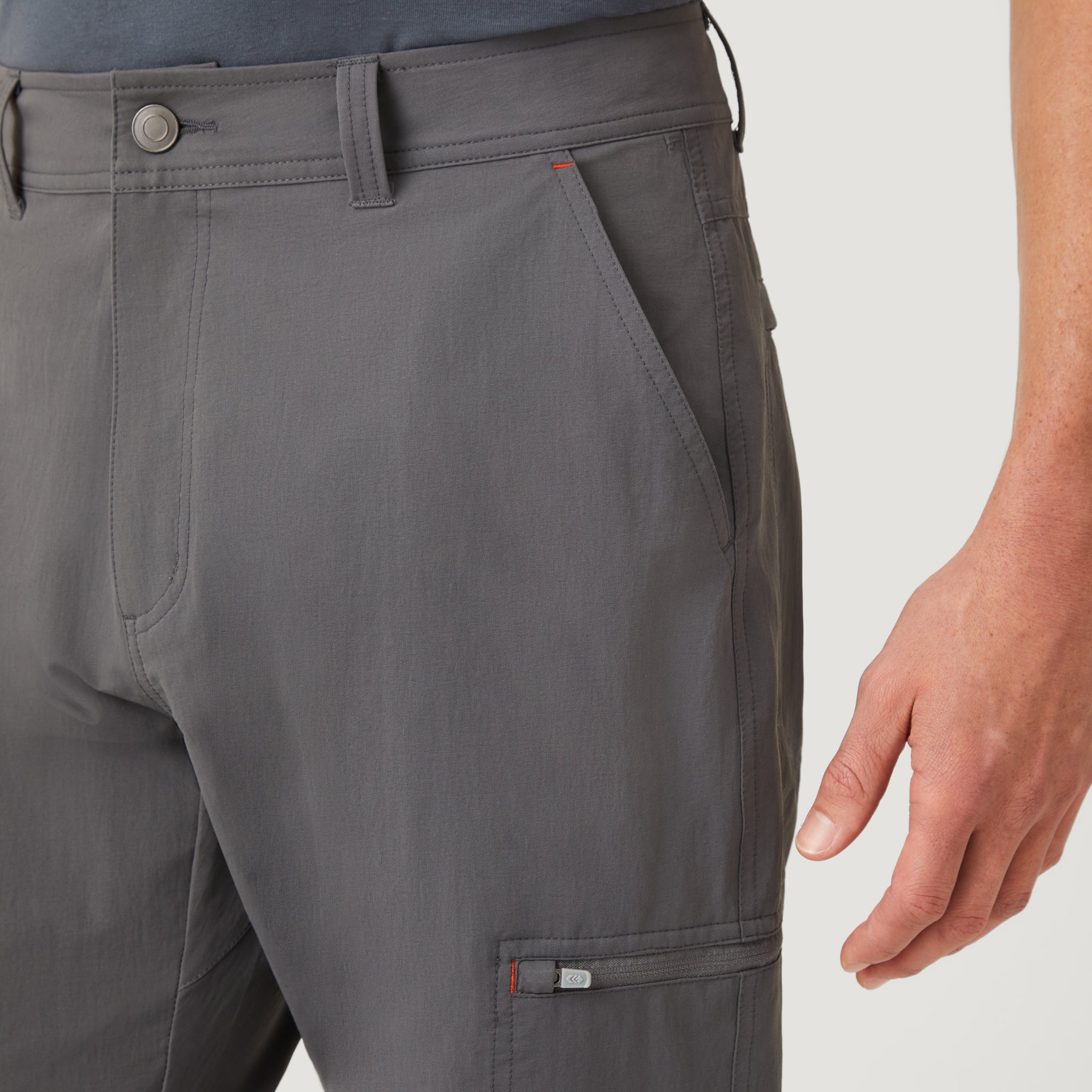 Free Country Men's Nylon Stretch Casual Pant – Style 15MMAF2907P