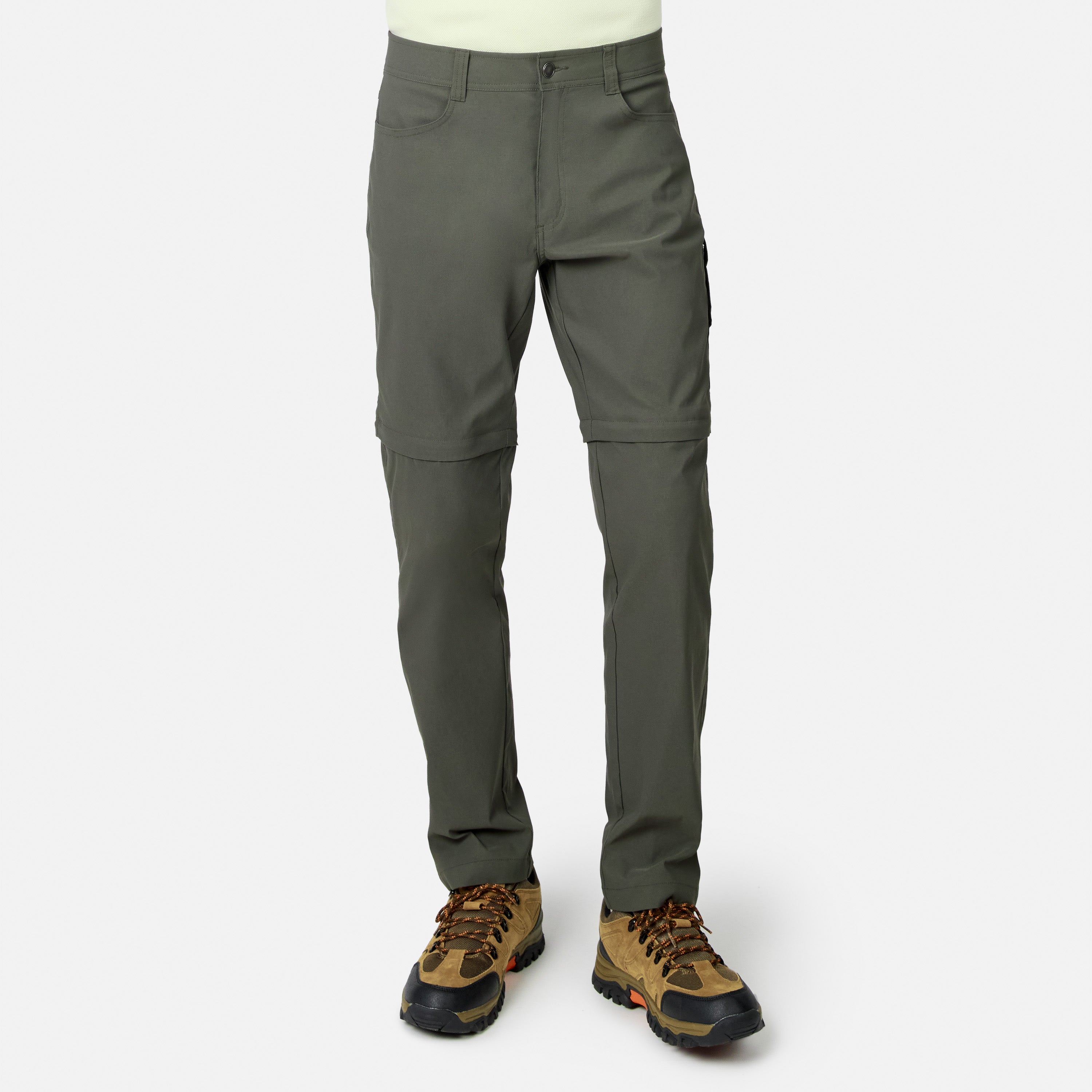 Free Country Men's Nylon Stretch Convertible Pant