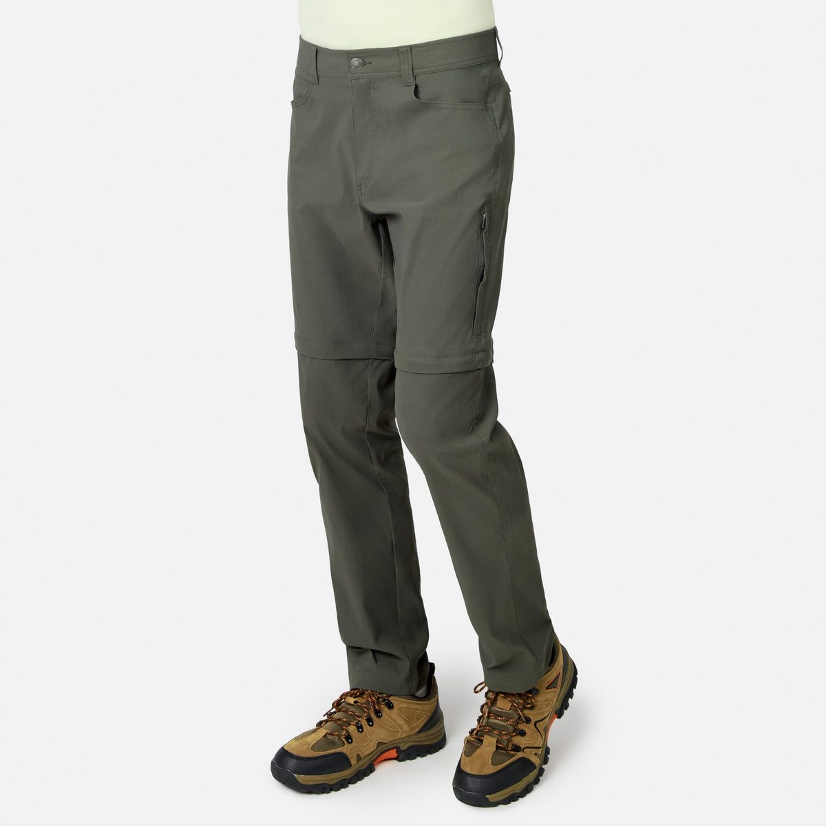 Free Country Men's Nylon Stretch Convertible Pant
