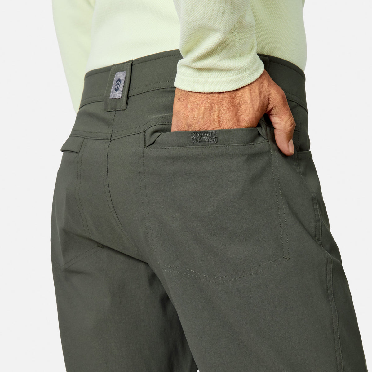 Free Country Men's Nylon Stretch Convertible Pant