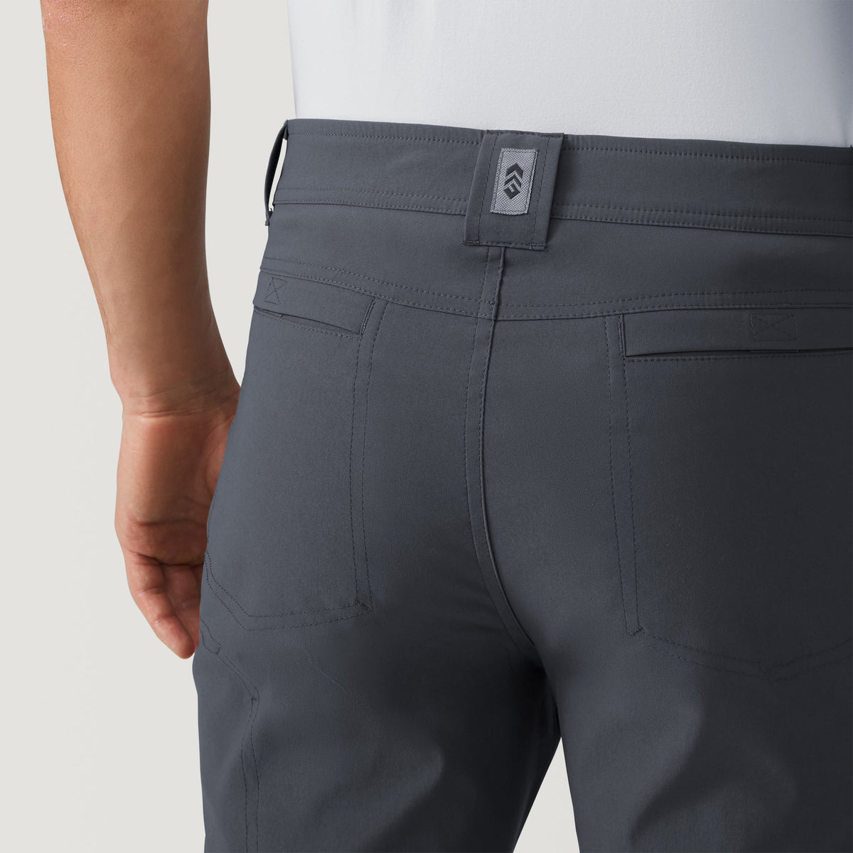 Free Country Men's Nylon Stretch Convertible Pant