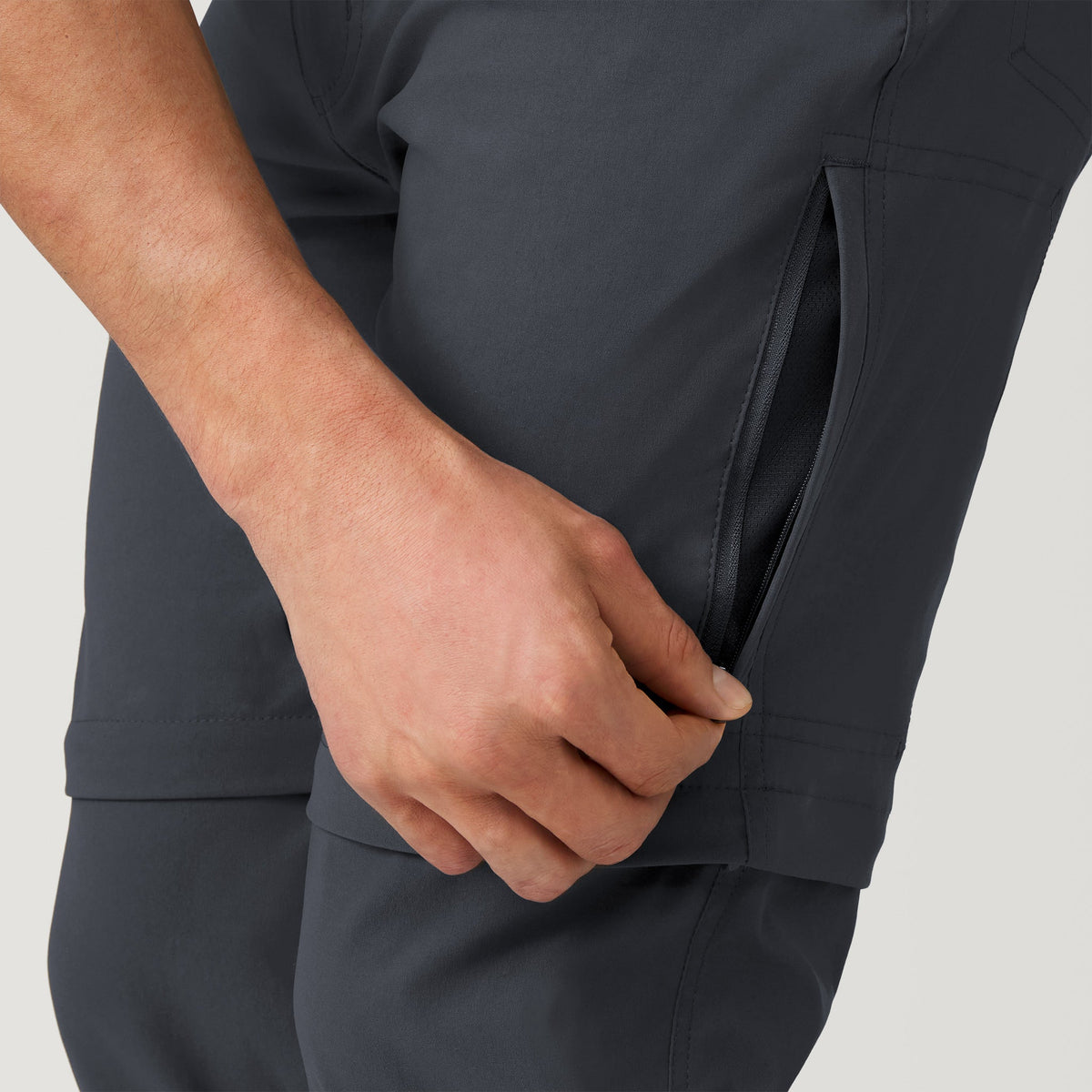Free Country Men's Nylon Stretch Convertible Pant