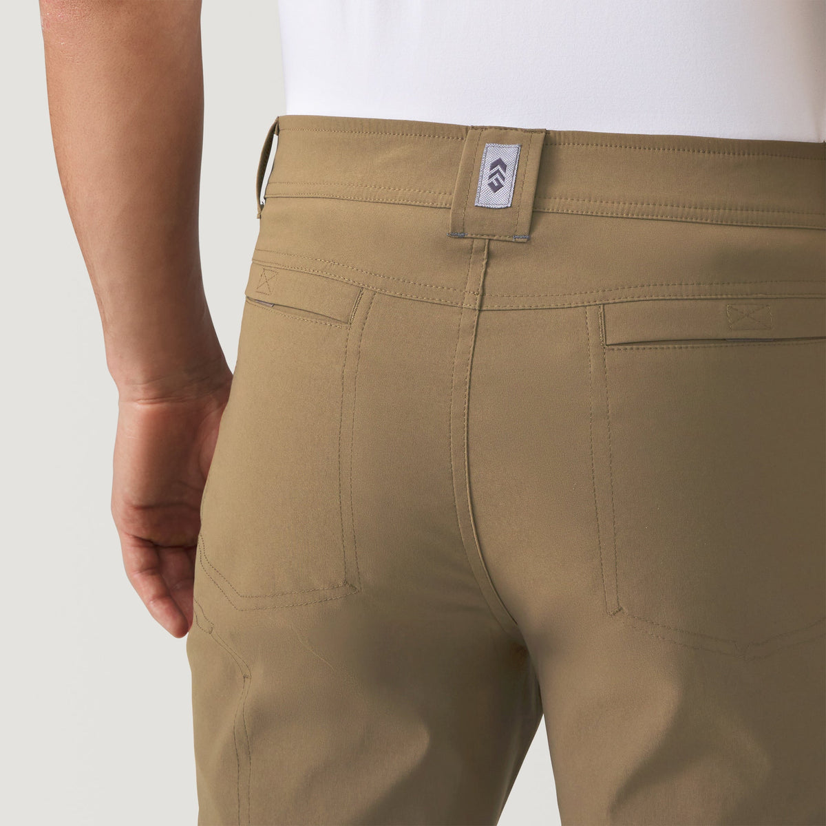 Free Country Men's Nylon Stretch Convertible Pant