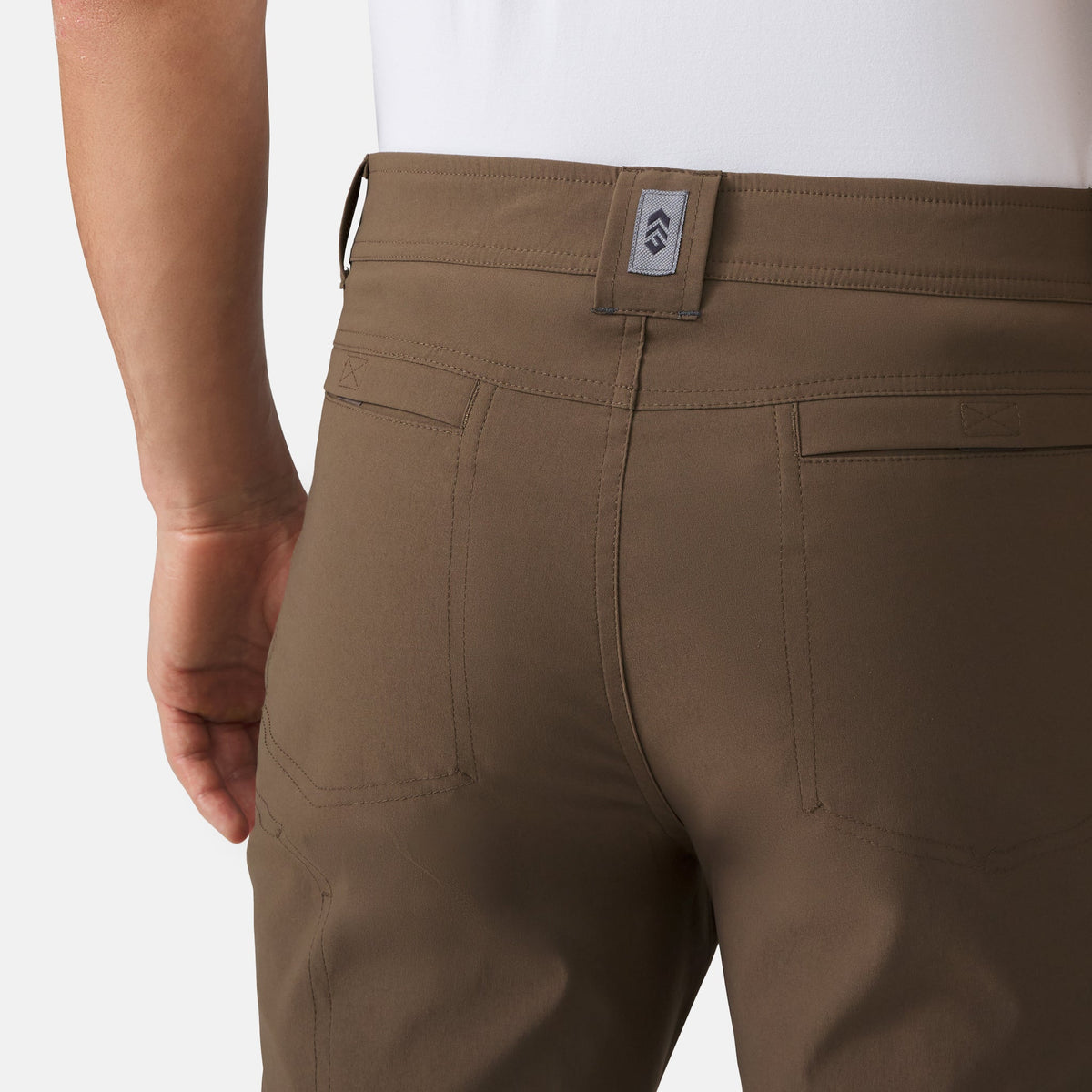 Free Country Men's Nylon Stretch Convertible Pant