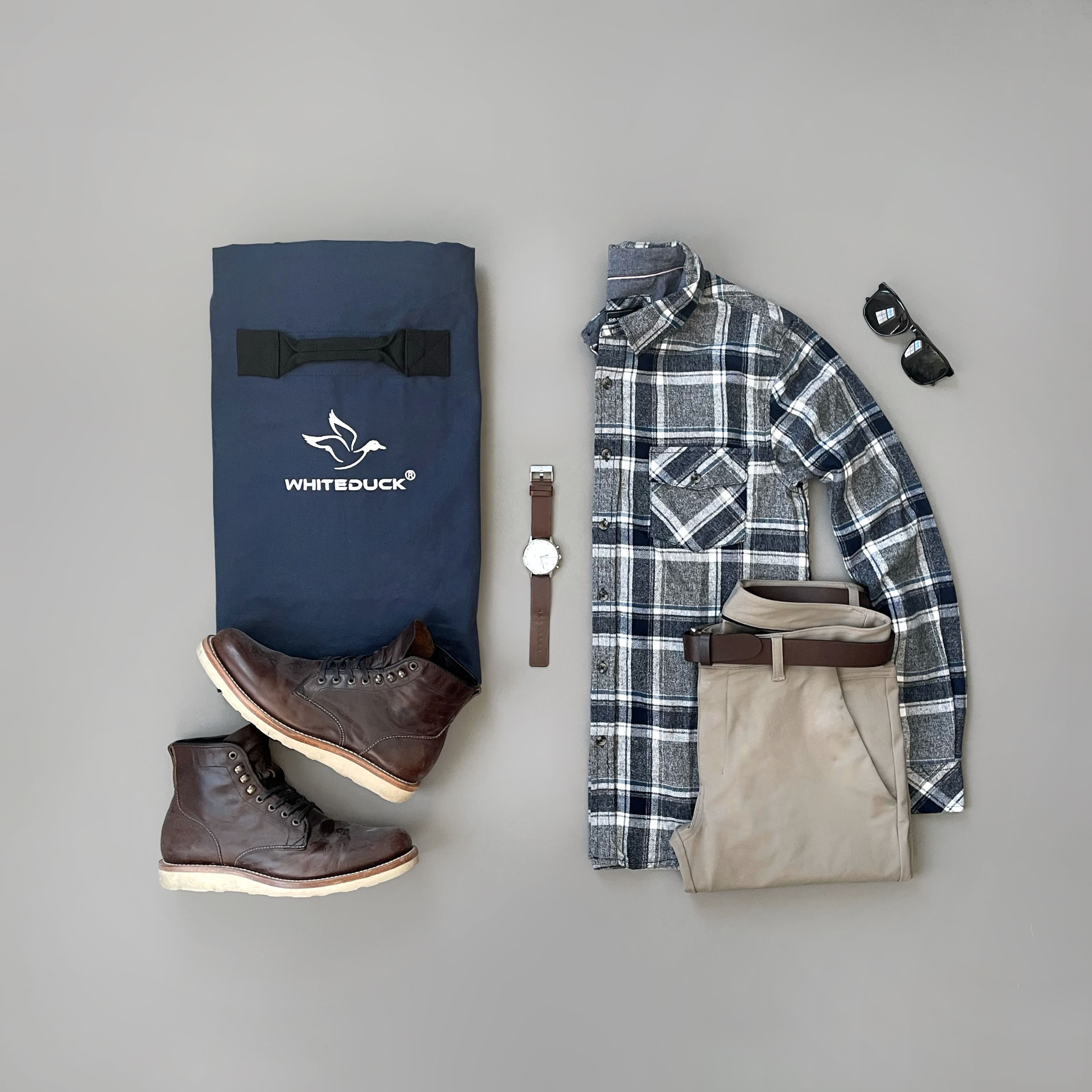 White Duck Hoplite Canvas Duffel Bag