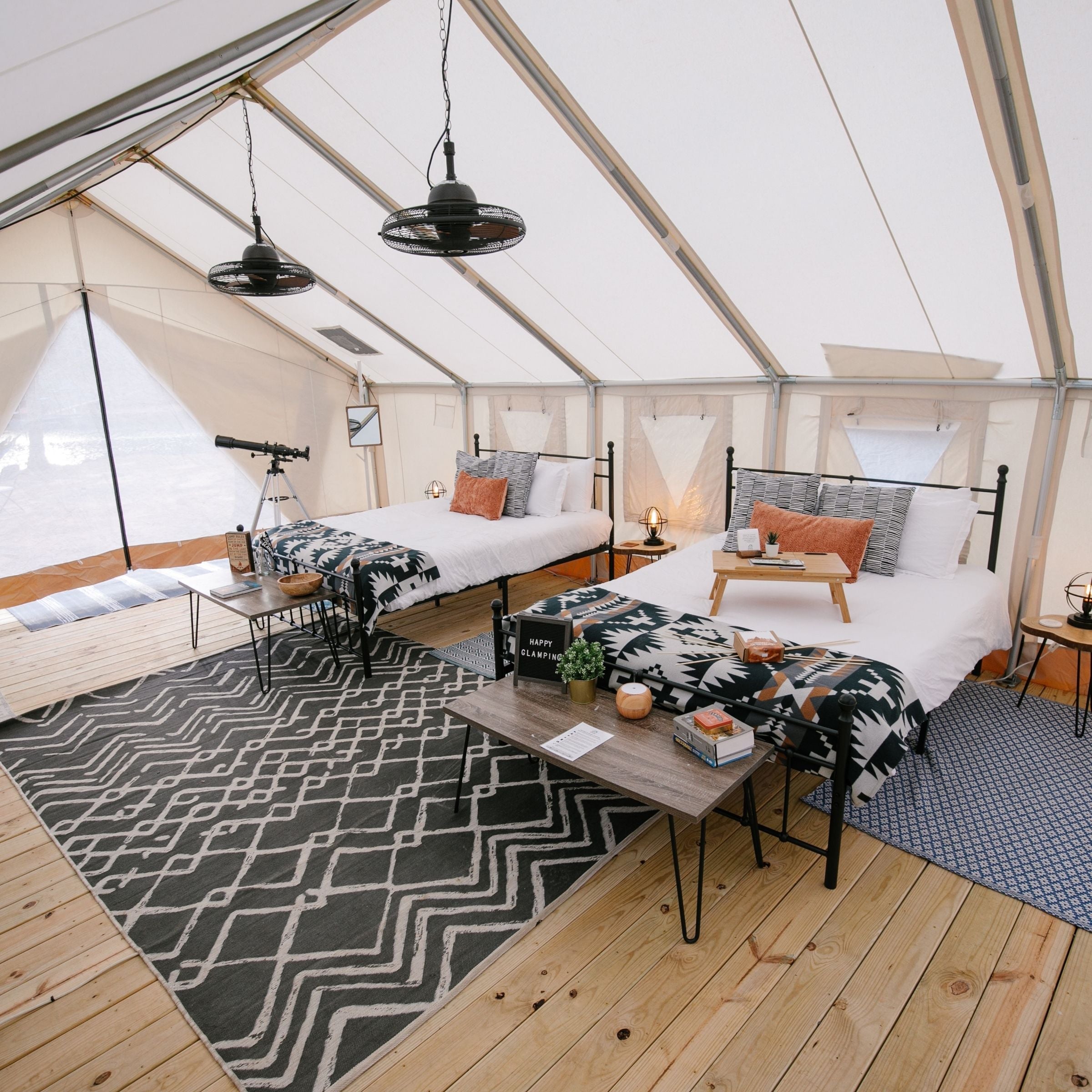 White Duck 16'x24' Alpha Wall Tent