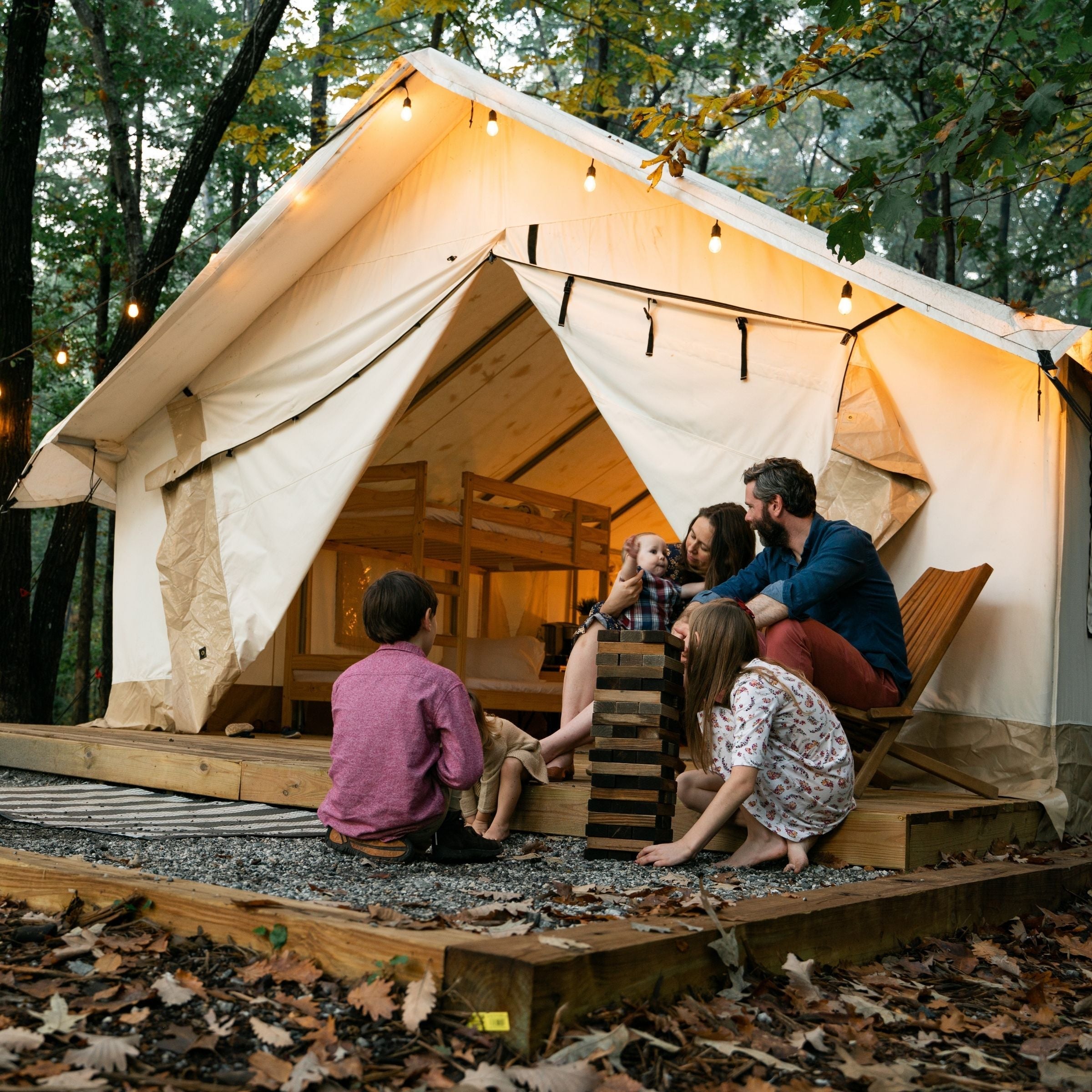 White Duck 16'x24' Alpha Wall Tent