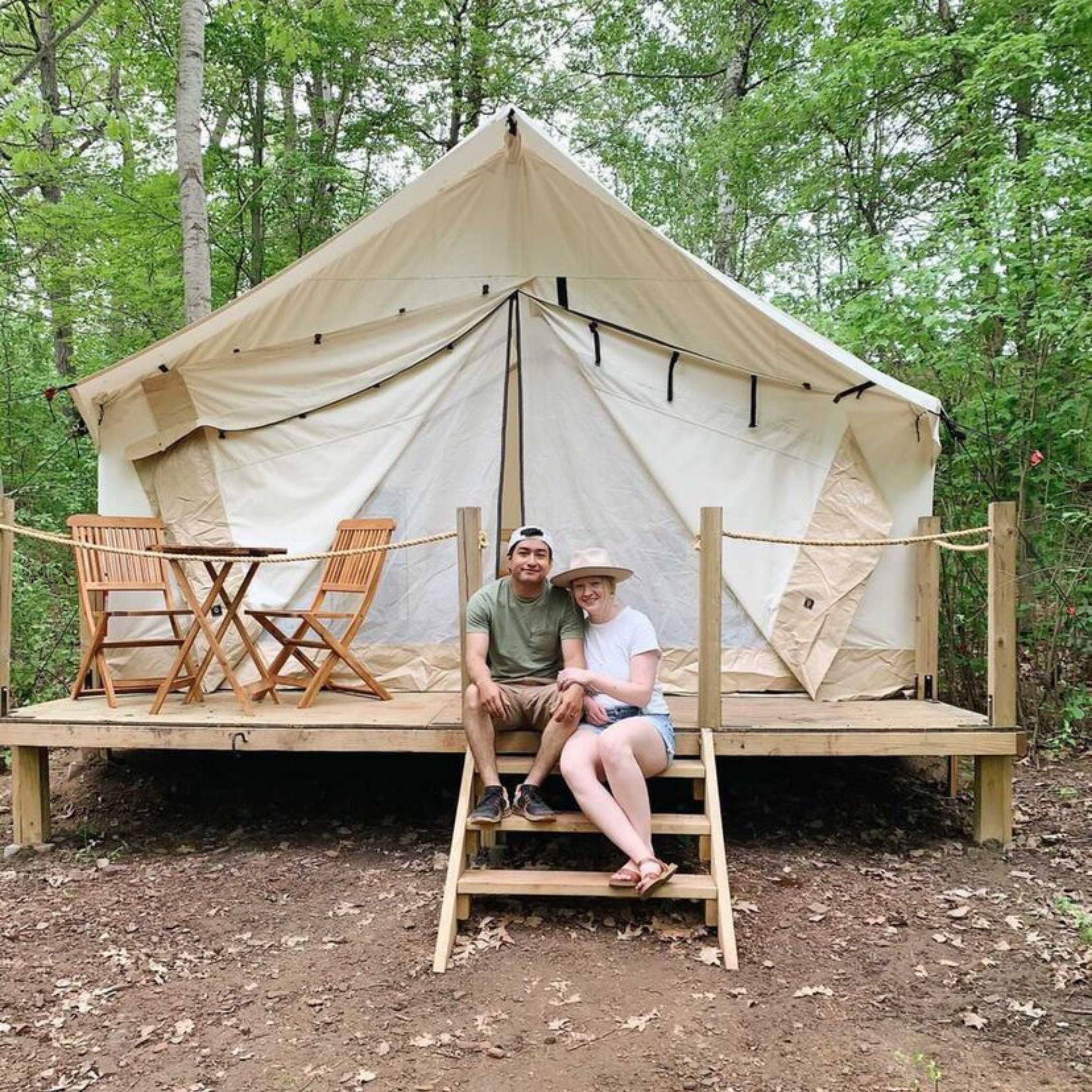 White Duck 16'x20' Alpha Wall Tent