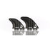 DORSAL Carbon FCS Quad Fins — Black / Medium / Carbon Honeycomb - view 2